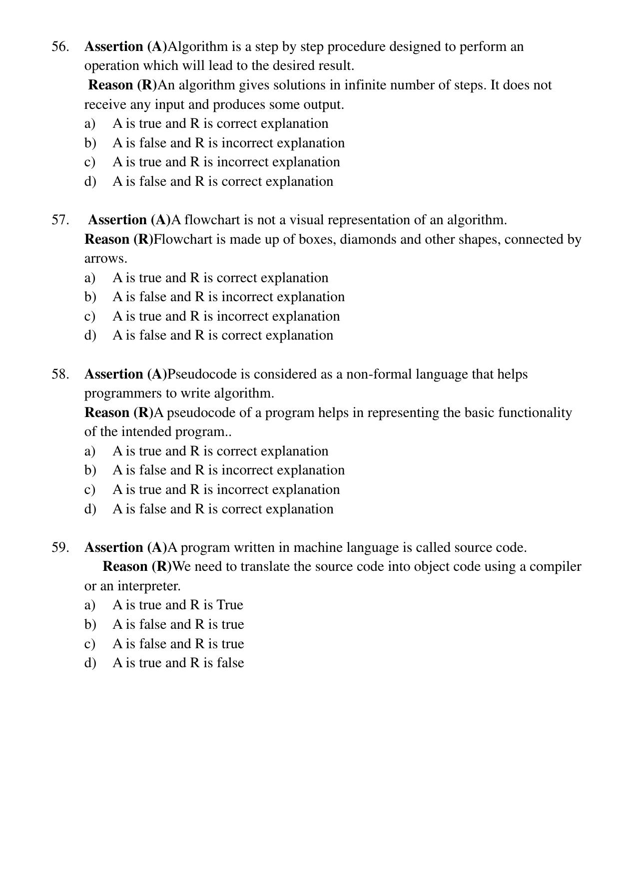 Karnataka 1st PUC Question Bank 2025 Comp Science (English Medium) - Page 39