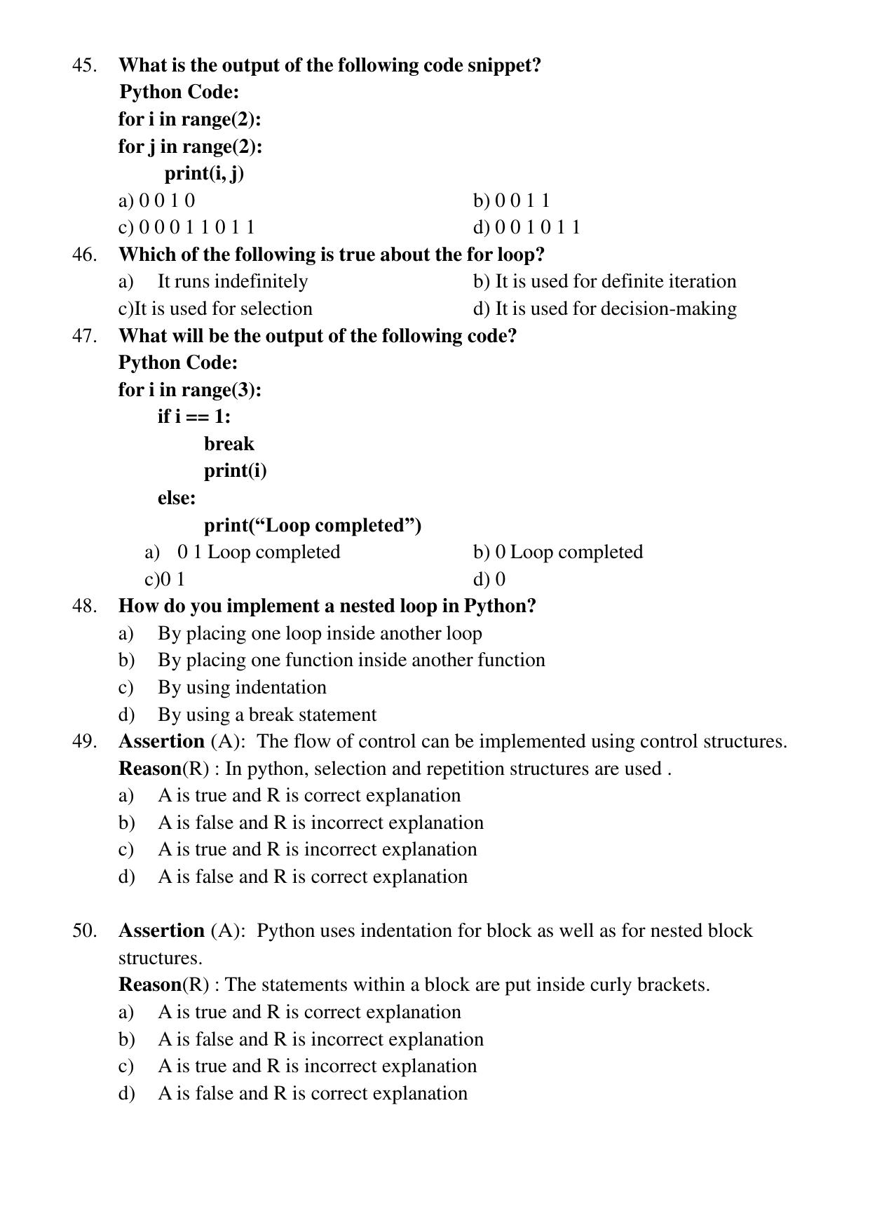 Karnataka 1st PUC Question Bank 2025 Comp Science (English Medium) - Page 59