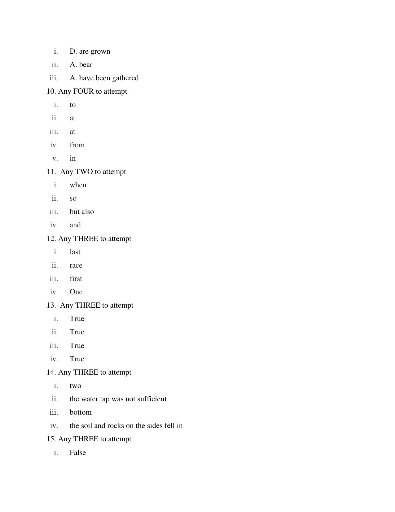 NIOS Class 10 English (202) Sample Paper - Page 18
