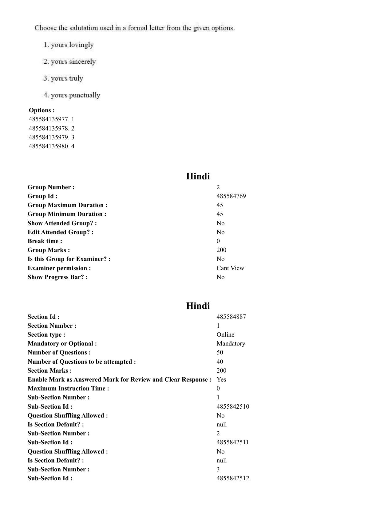 CUET 2023 English Kannada Shift 3 Question Paper - 18 June 2023 - Page 34