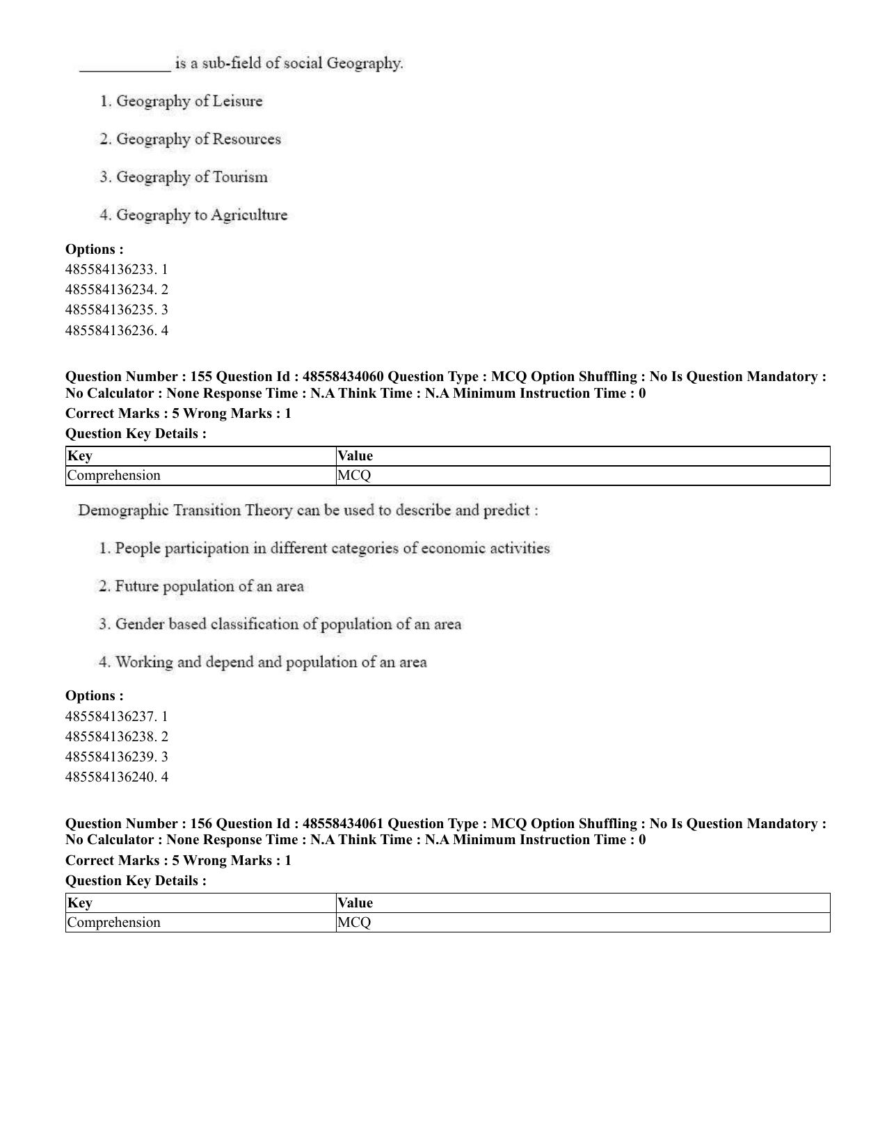 CUET 2023 English Kannada Shift 3 Question Paper - 18 June 2023 - Page 168