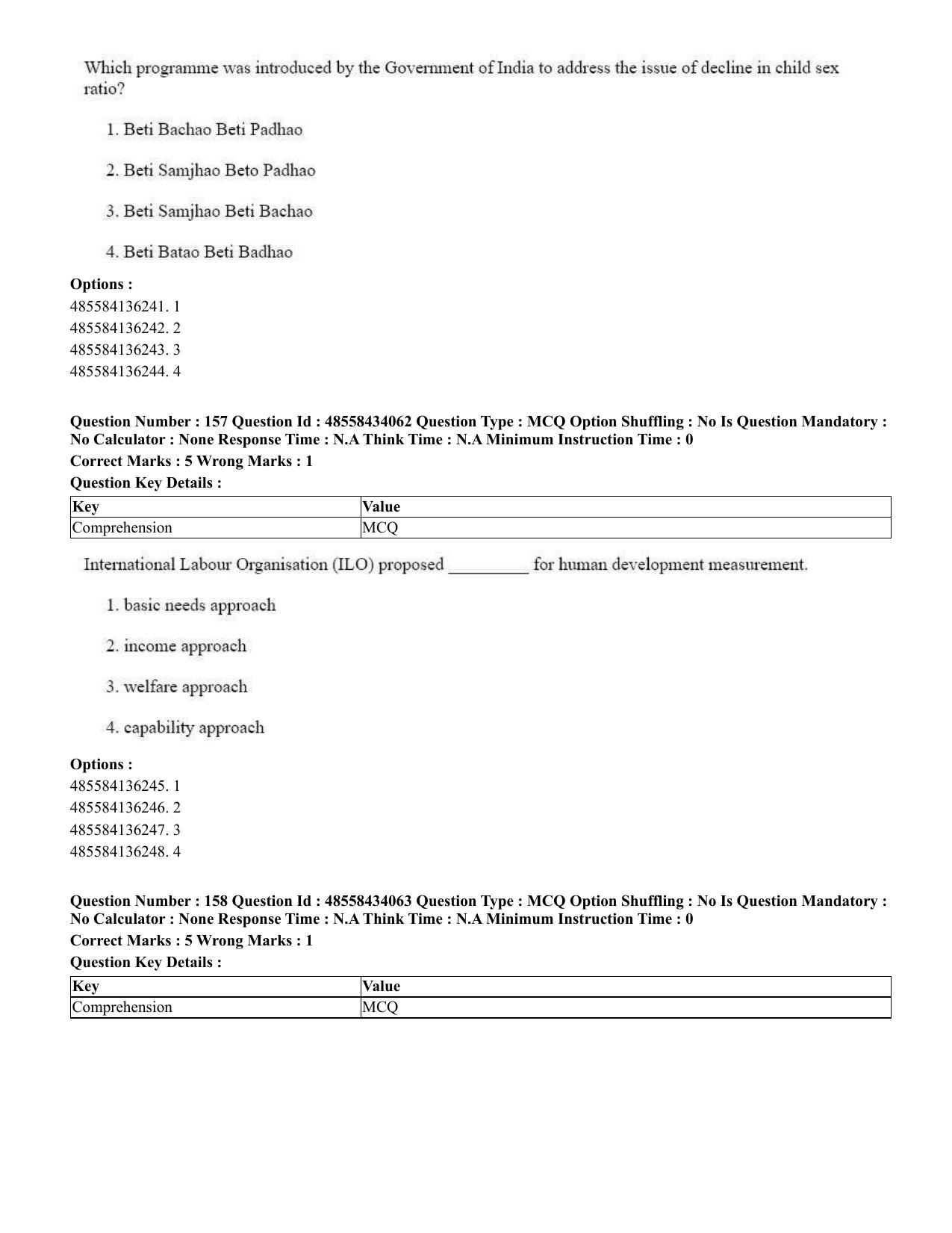 CUET 2023 English Kannada Shift 3 Question Paper - 18 June 2023 - Page 169