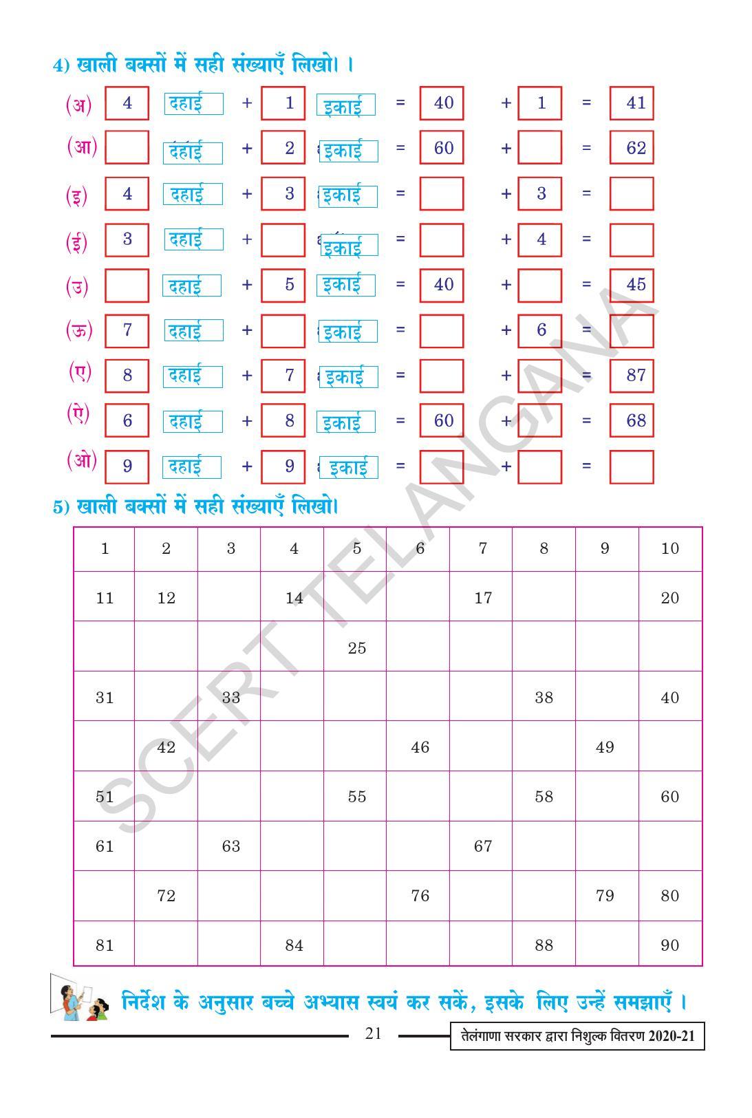TS SCERT Class 2 Maths (Hindi Medium) Text Book - Page 33