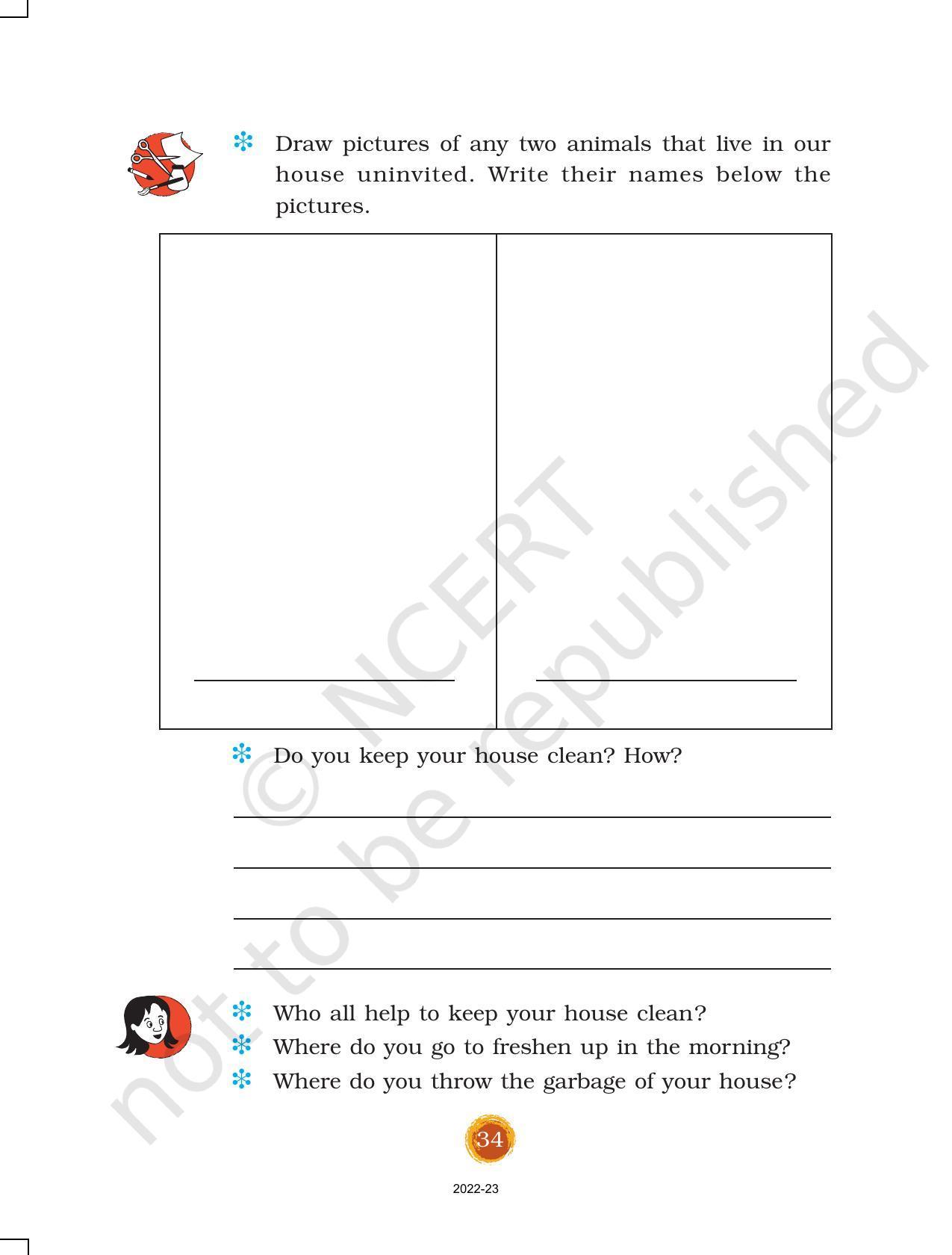 NCERT Book for Class 3 EVS Chapter 5-Chhotu’s House - Page 5