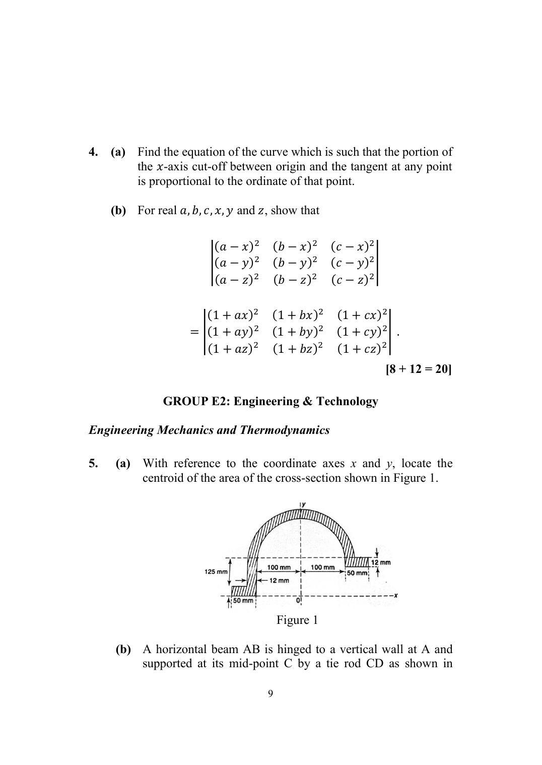 ISI Admission Test M.Tech (QROR) PQB 2018 Sample Paper - Page 9