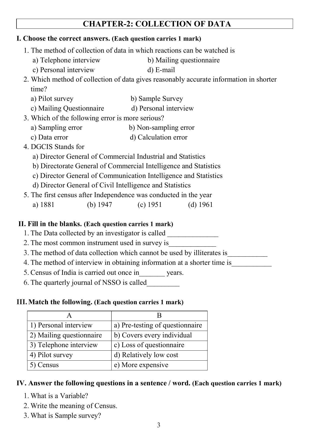 Karnataka 1st PUC Question Bank 2025 - Economics English - Page 5