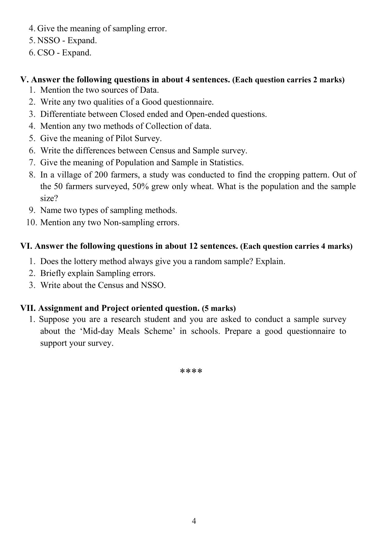 Karnataka 1st PUC Question Bank 2025 - Economics English - Page 6