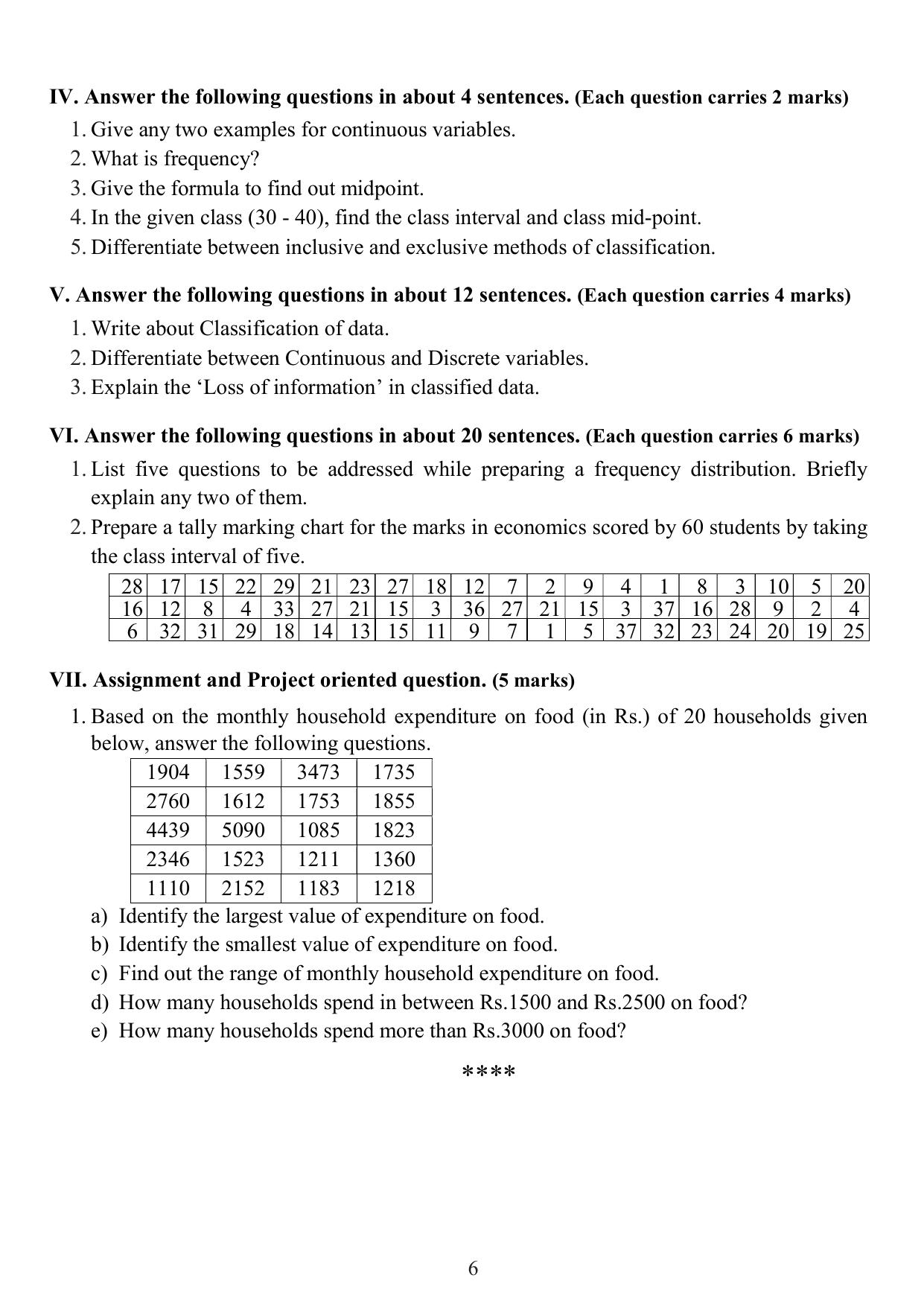 Karnataka 1st PUC Question Bank 2025 - Economics English - Page 8