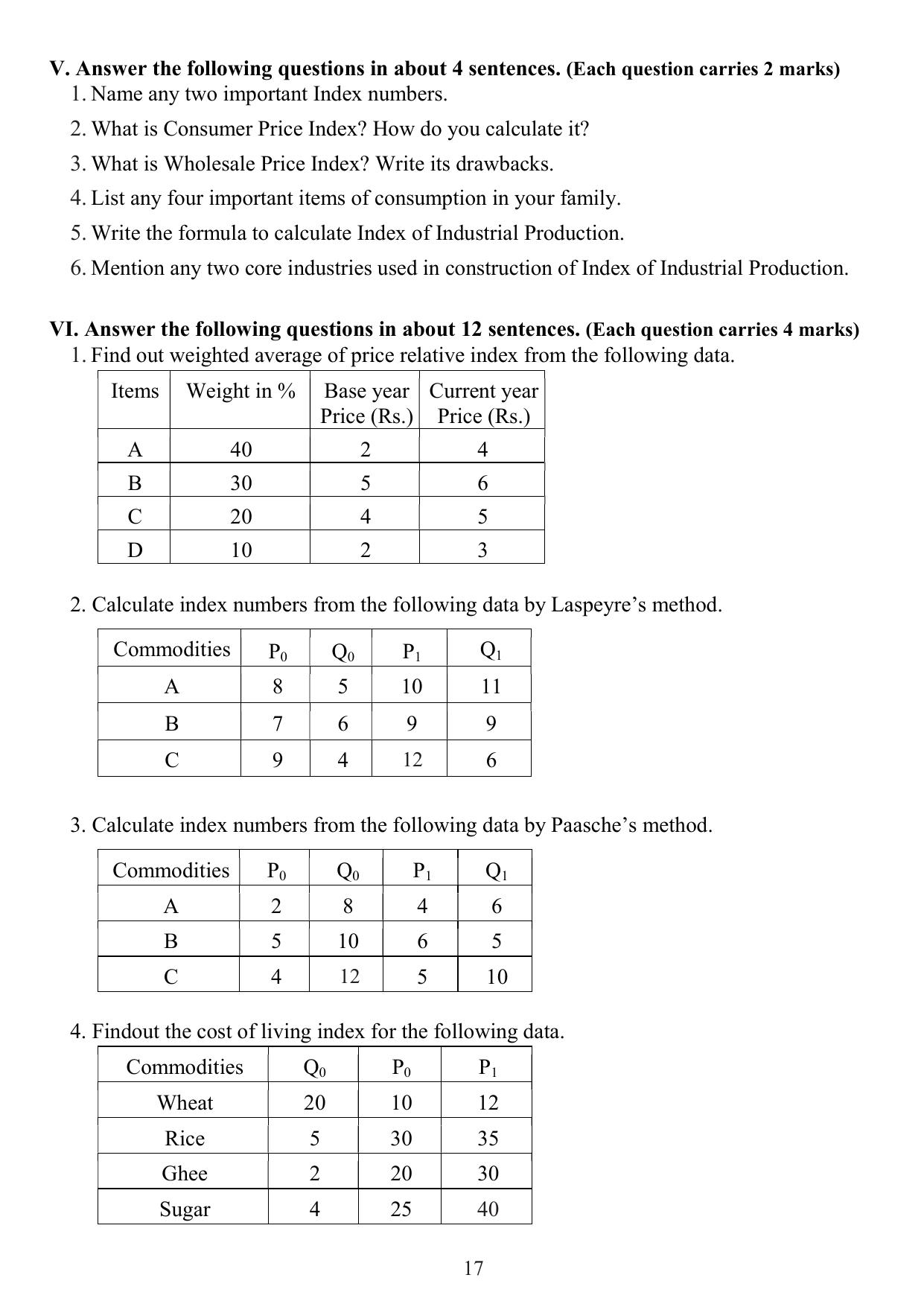 Karnataka 1st PUC Question Bank 2025 - Economics English - Page 19
