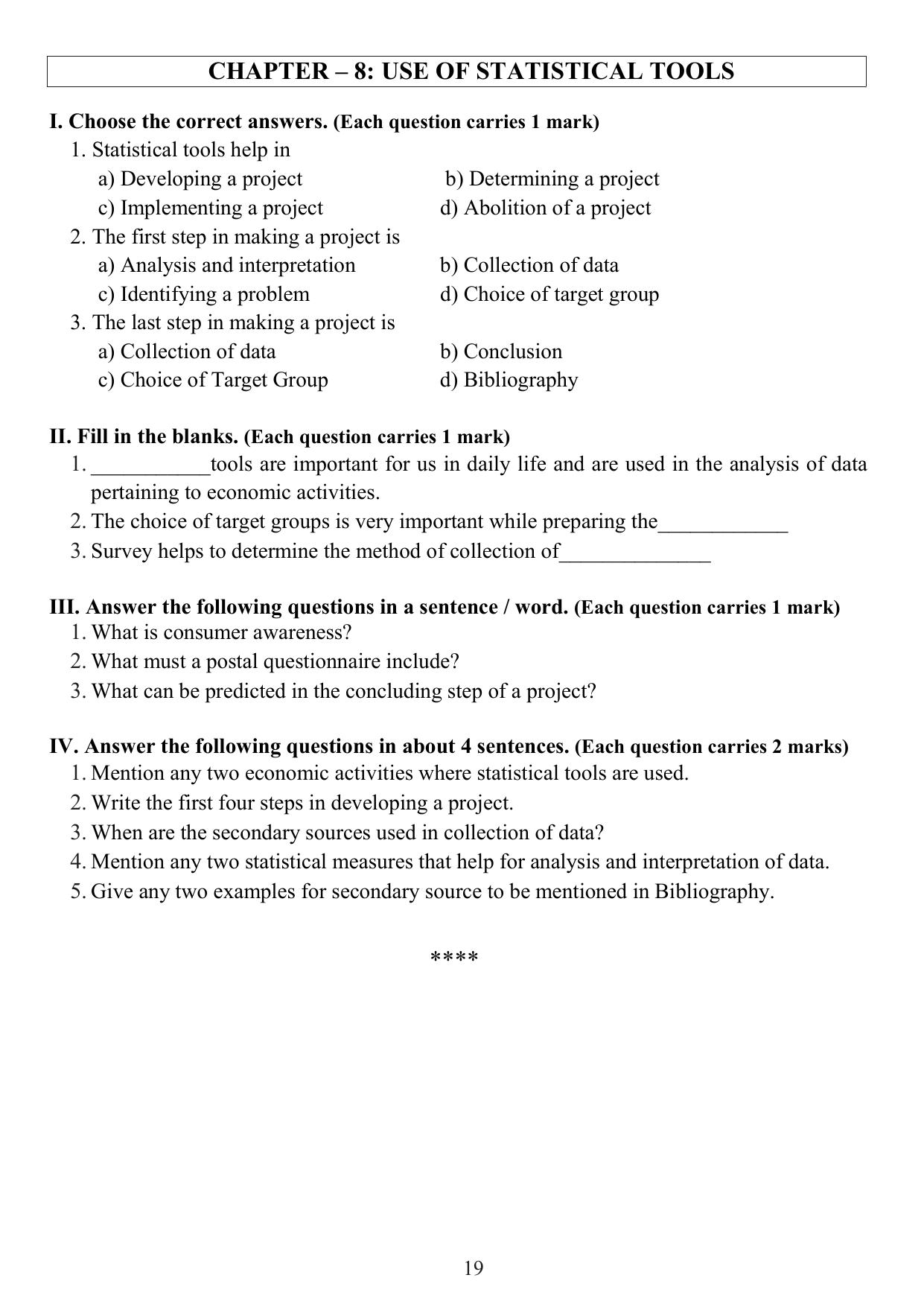 Karnataka 1st PUC Question Bank 2025 - Economics English - Page 21
