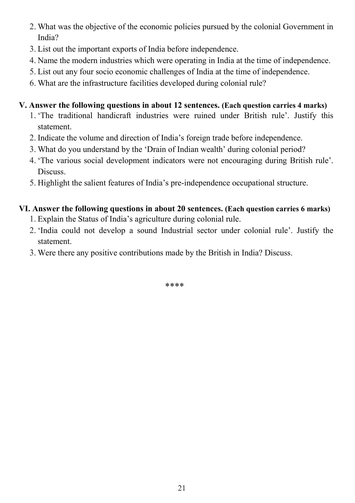 Karnataka 1st PUC Question Bank 2025 - Economics English - Page 23