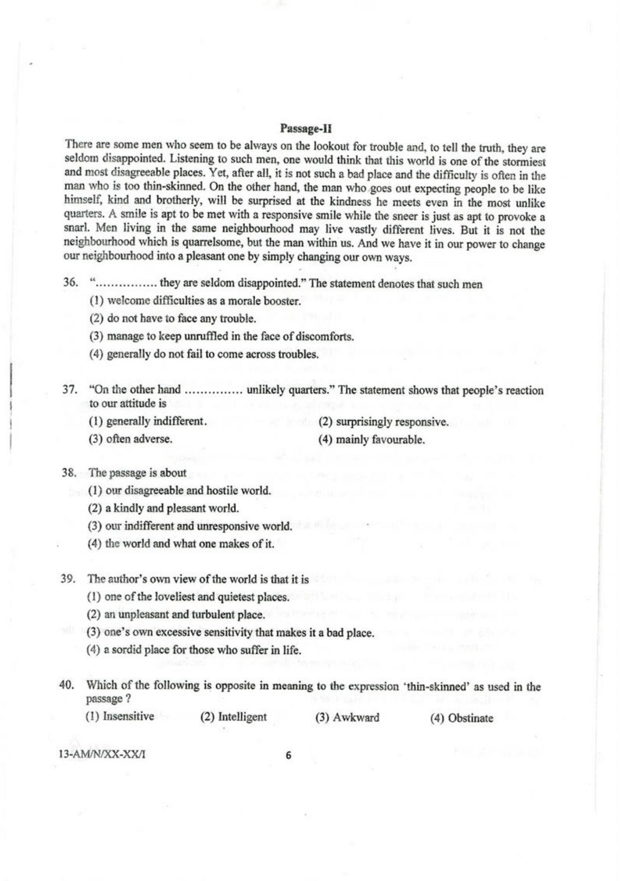 NIFT B.F.T 2023 Sample Paper - Page 5
