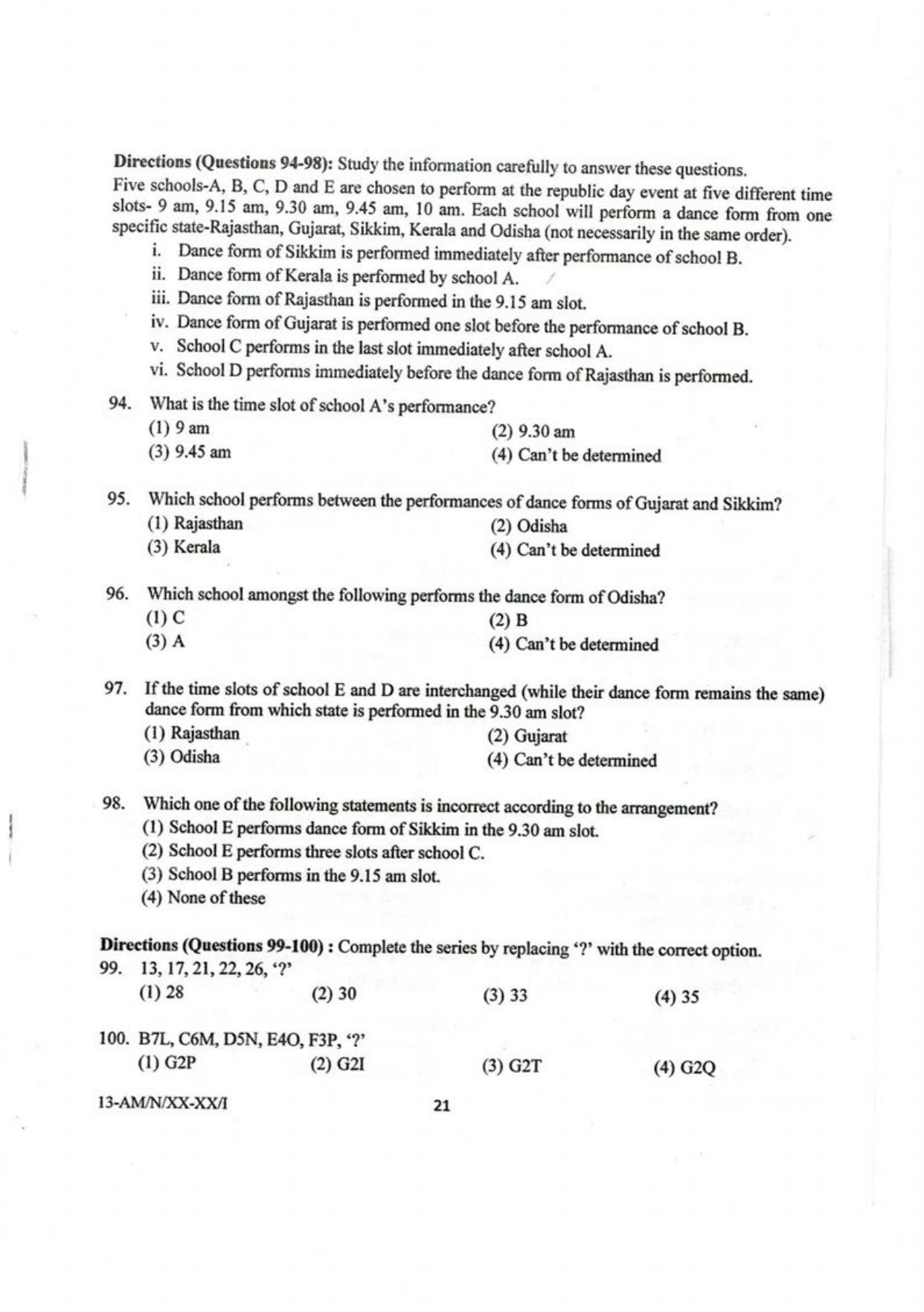 NIFT B.F.T 2023 Sample Paper - Page 20