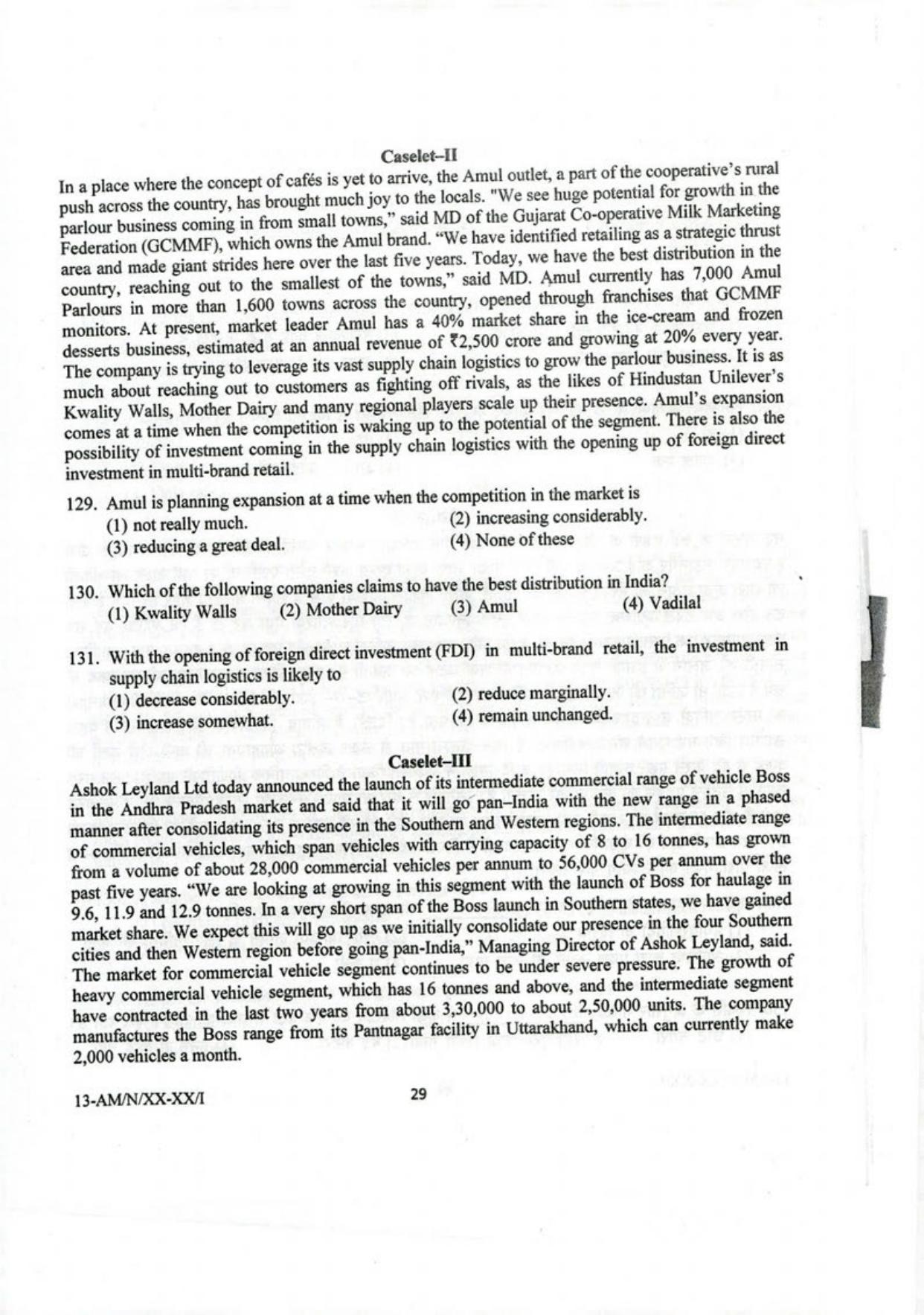 NIFT B.F.T 2023 Sample Paper - Page 28