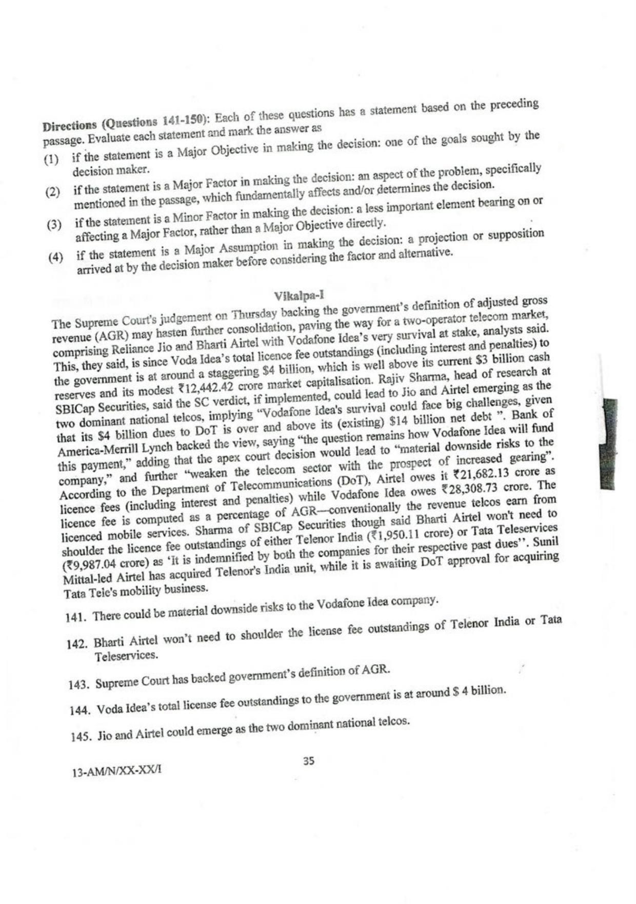 NIFT B.F.T 2023 Sample Paper - Page 34