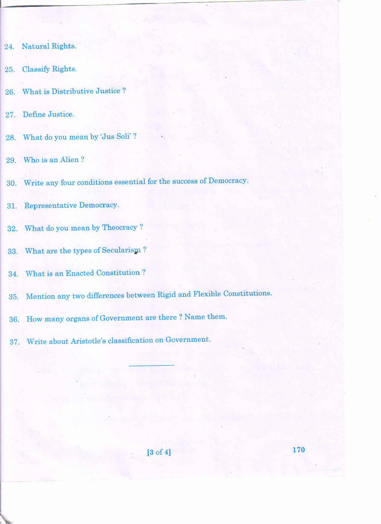 AP 2nd Year General Question Paper March - 2020 - CIVICS-I (EM) - Page 3