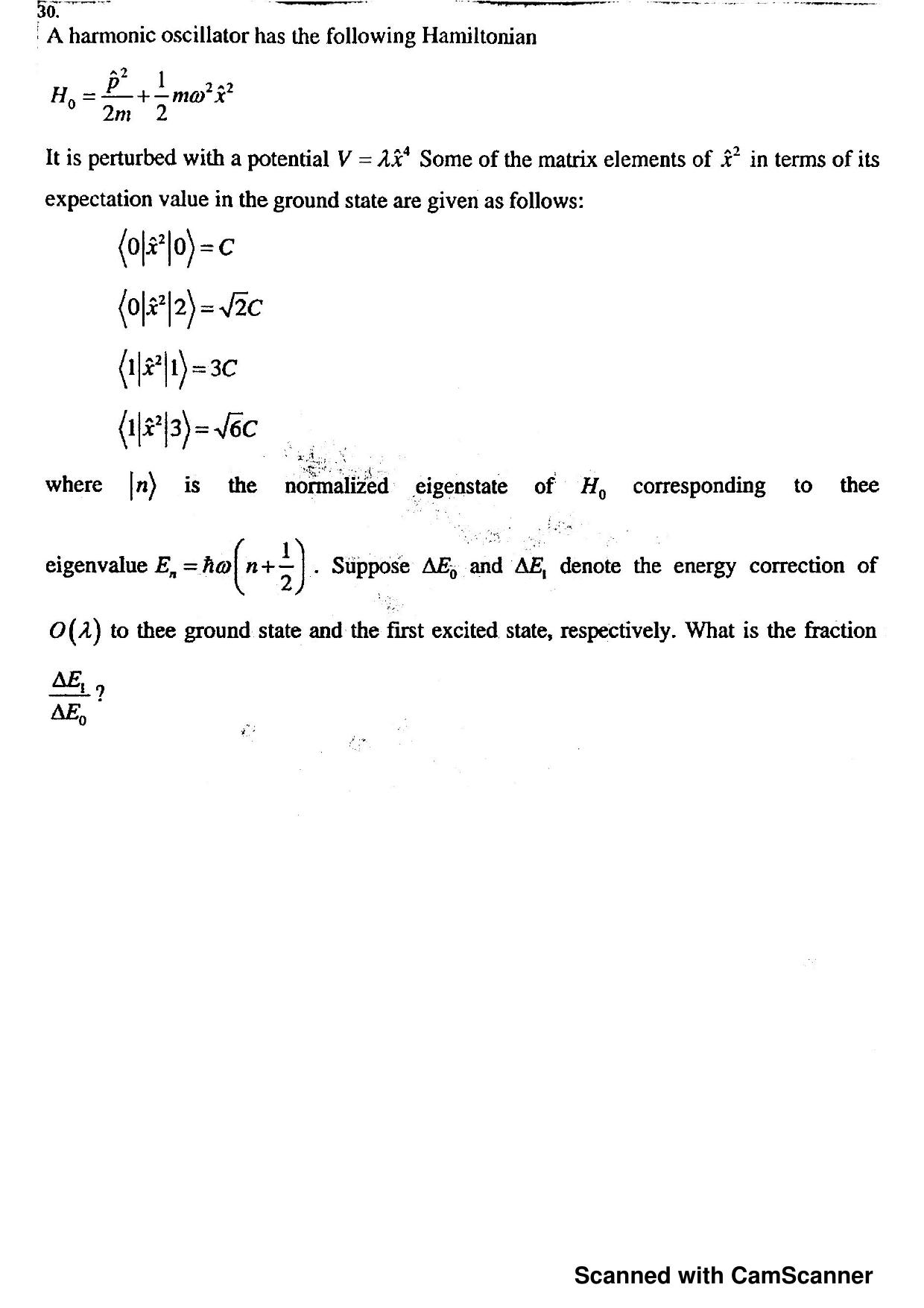 JEST 2018 Physics Question Paper with  Answer key - Page 9