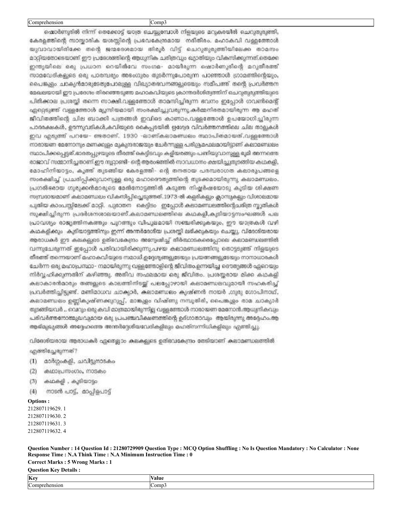 CUET 2023 Domestic Shift 2 Question Papers - 21 June 2023 - Page 15