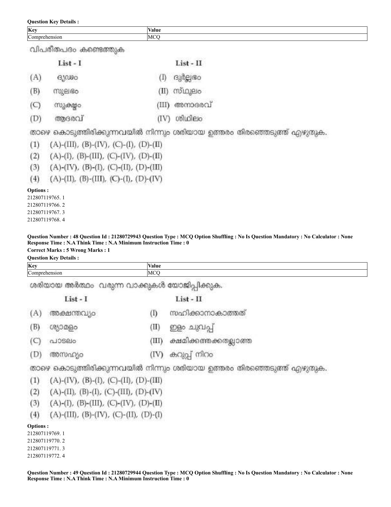 CUET 2023 Domestic Shift 2 Question Papers - 21 June 2023 - Page 34