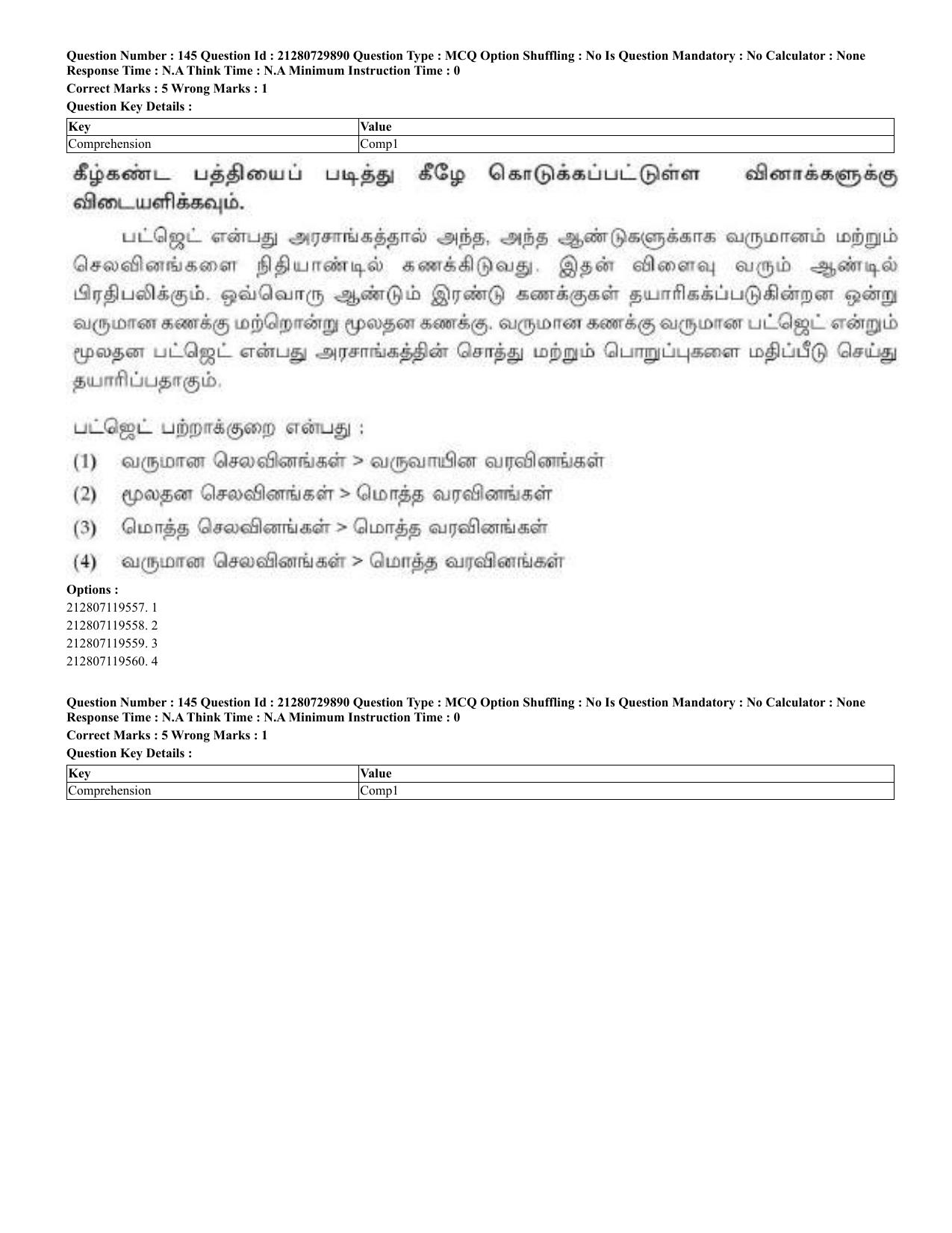 CUET 2023 Domestic Shift 2 Question Papers - 21 June 2023 - Page 329