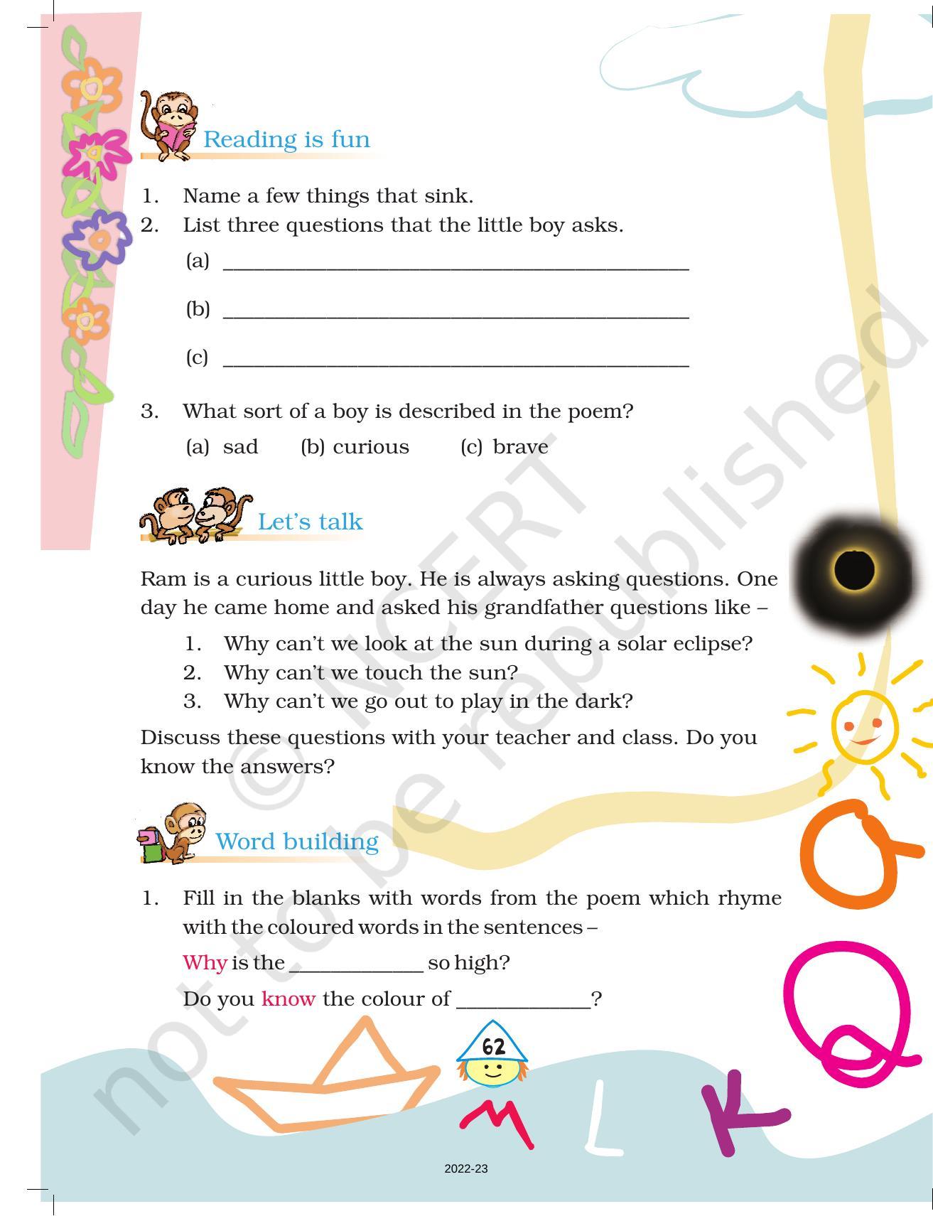NCERT Book for Class 4 English (Poem): Chapter 7-Why? - Page 4