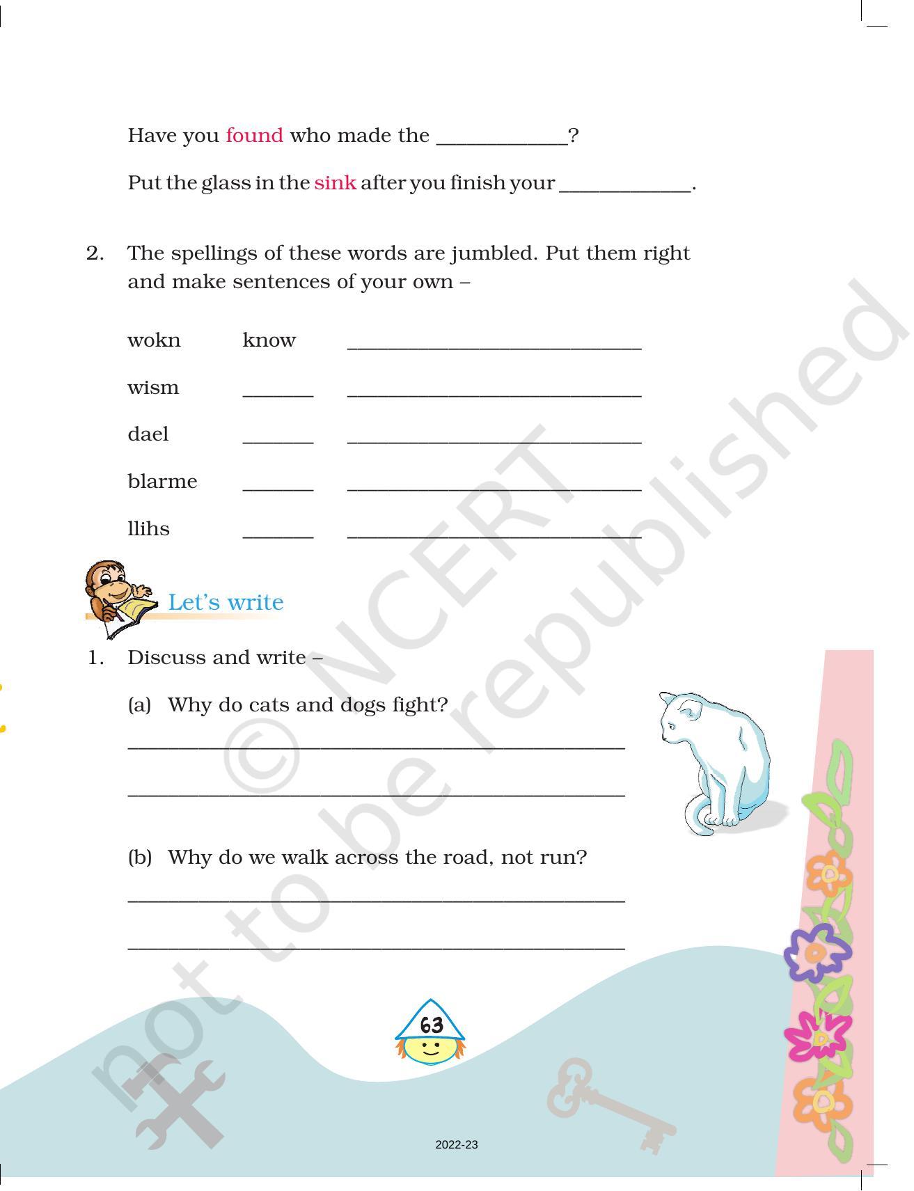 NCERT Book for Class 4 English (Poem): Chapter 7-Why? - Page 5