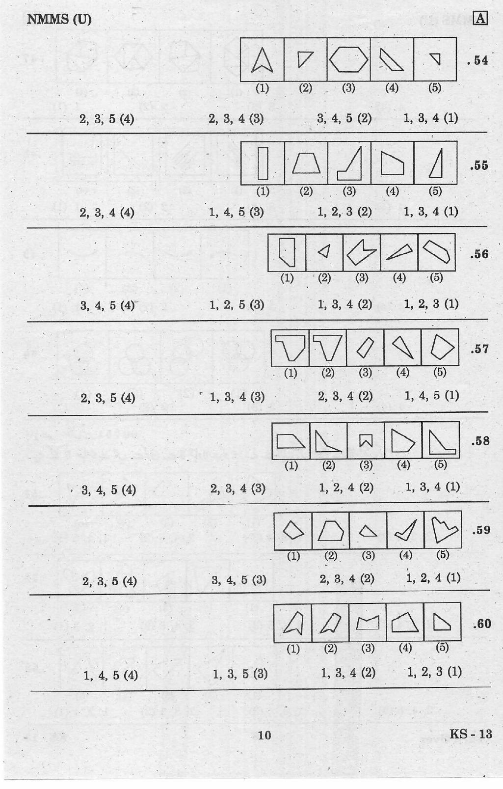 NMMS Feb 2021 - Booklet Code-A (Urdu Medium) - Page 10