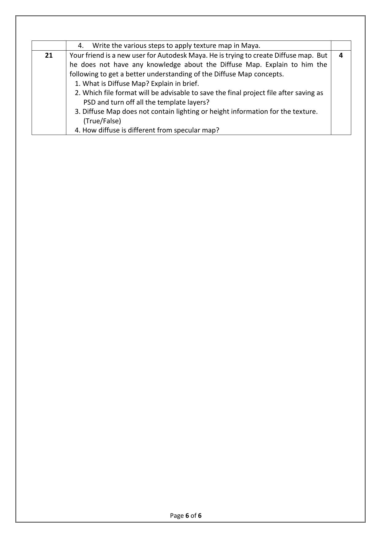 CBSE Class 10 (Skill Education) Multi Media 2024 Sample Paper - Page 6