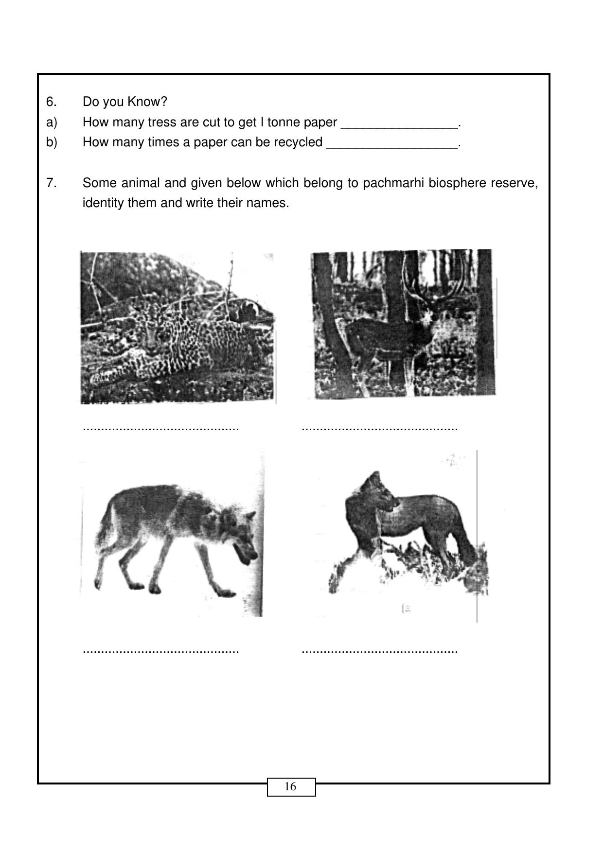 CBSE Worksheets for Class 8 Science Conservation of Plants and Animals Assignment - Page 2