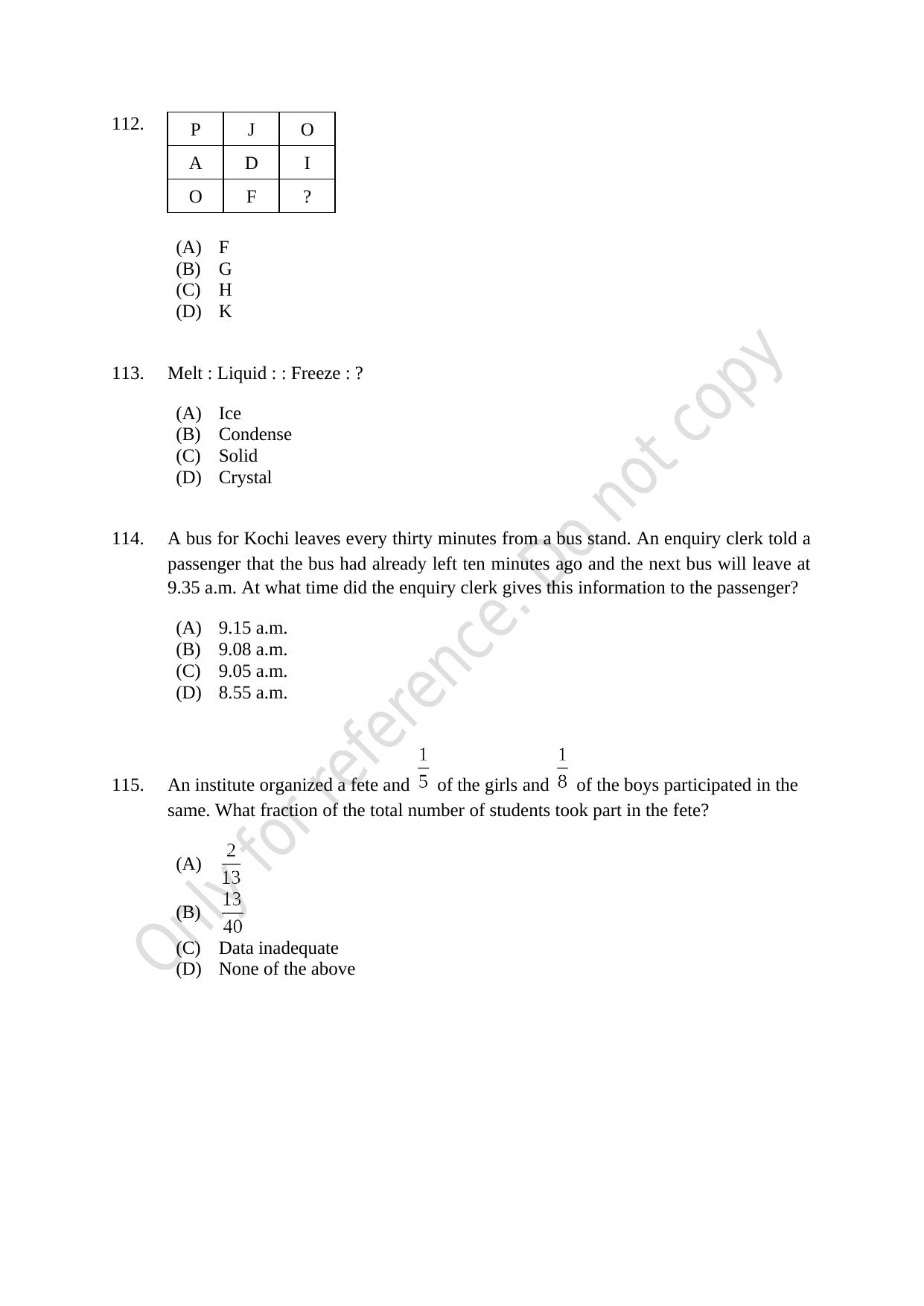 CUSAT CAT 2021 M.Voc Mobile Phone Applications Development Question Paper - Page 29