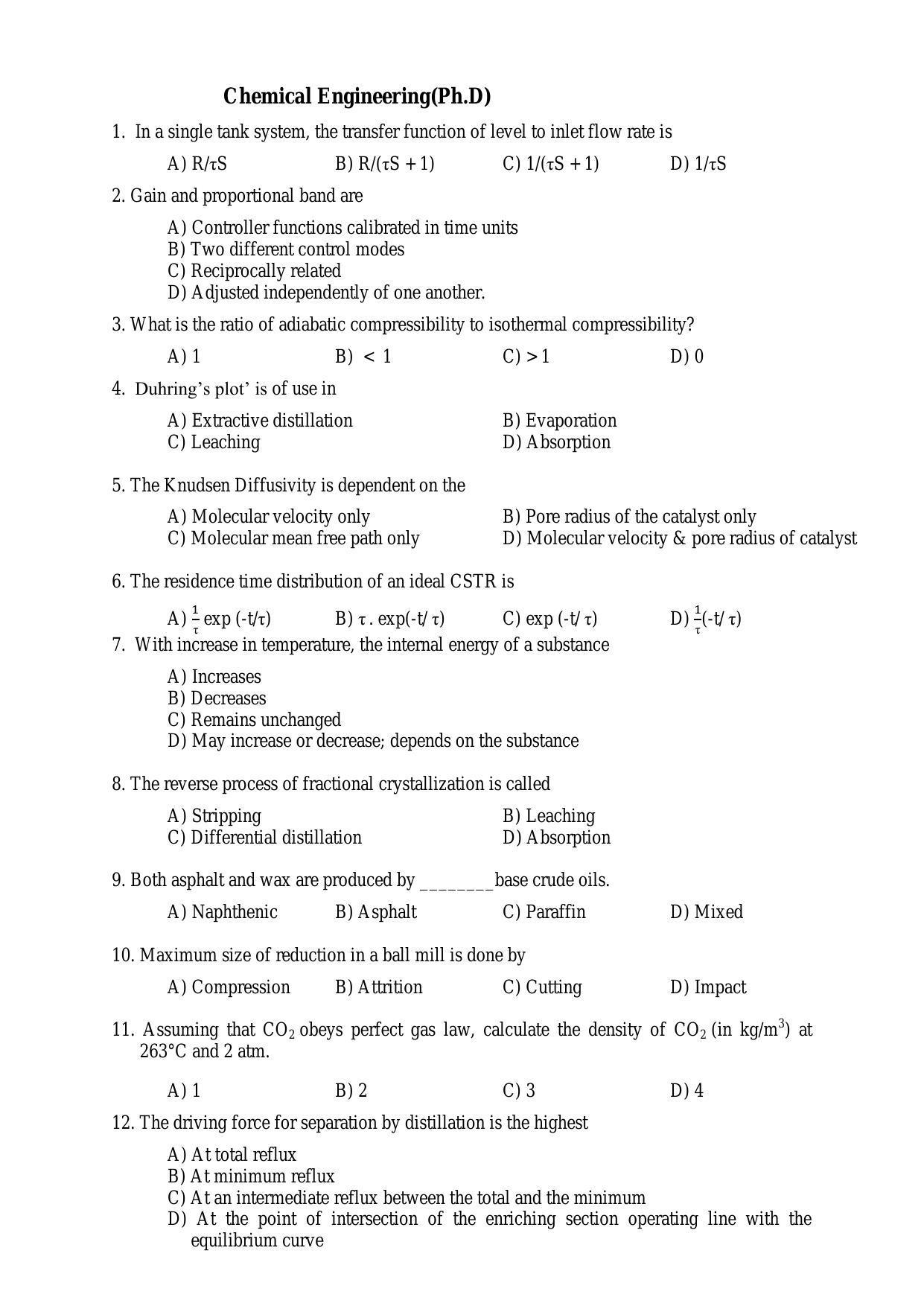 PU MPET Biotechnology Engineering 2016 Question Paper - Page 7