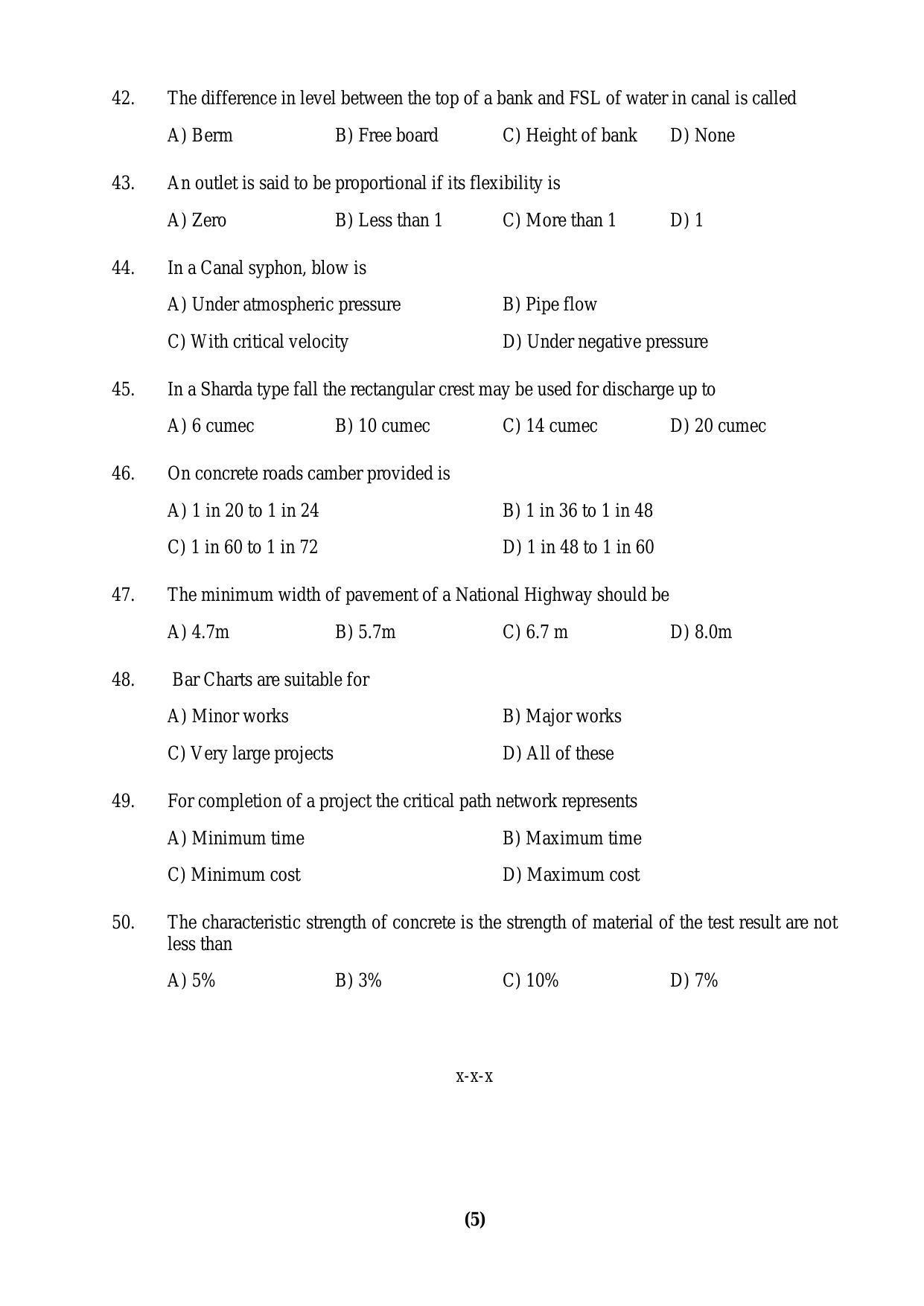 PU MPET Biotechnology Engineering 2016 Question Paper - Page 16