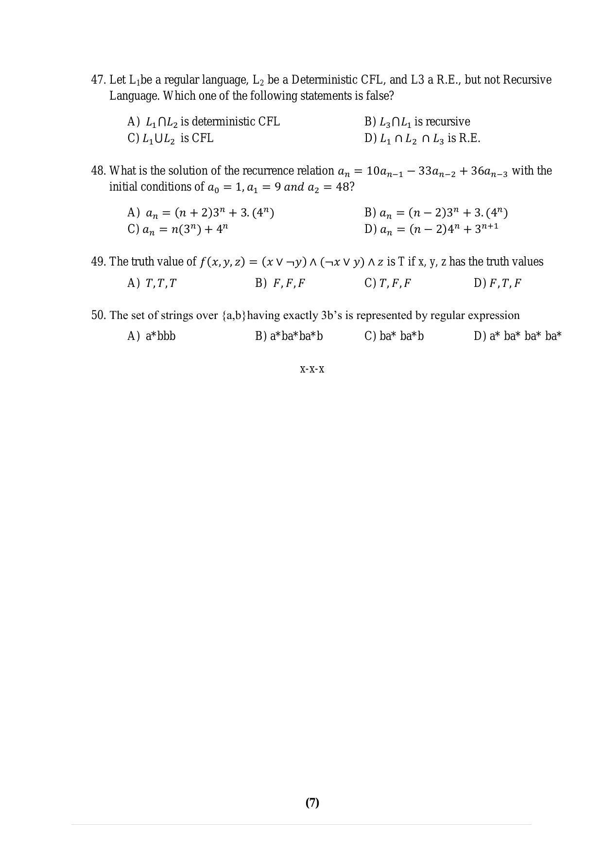 PU MPET Biotechnology Engineering 2016 Question Paper - Page 23