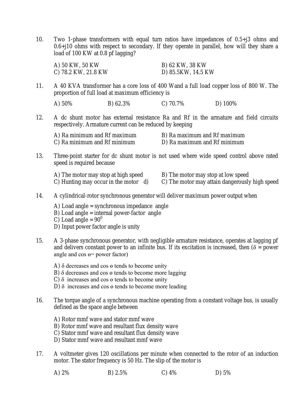 PU MPET Biotechnology Engineering 2016 Question Paper - Page 25