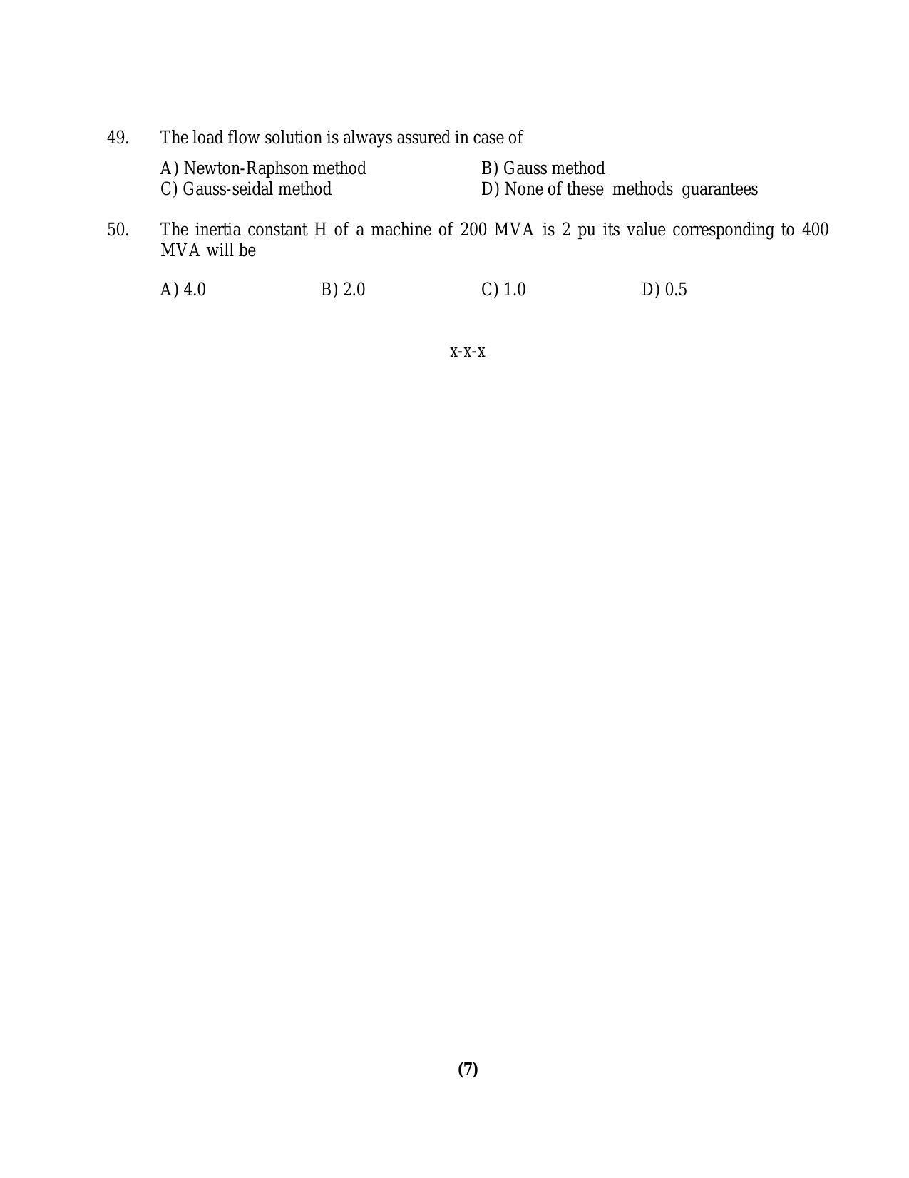 PU MPET Biotechnology Engineering 2016 Question Paper - Page 30