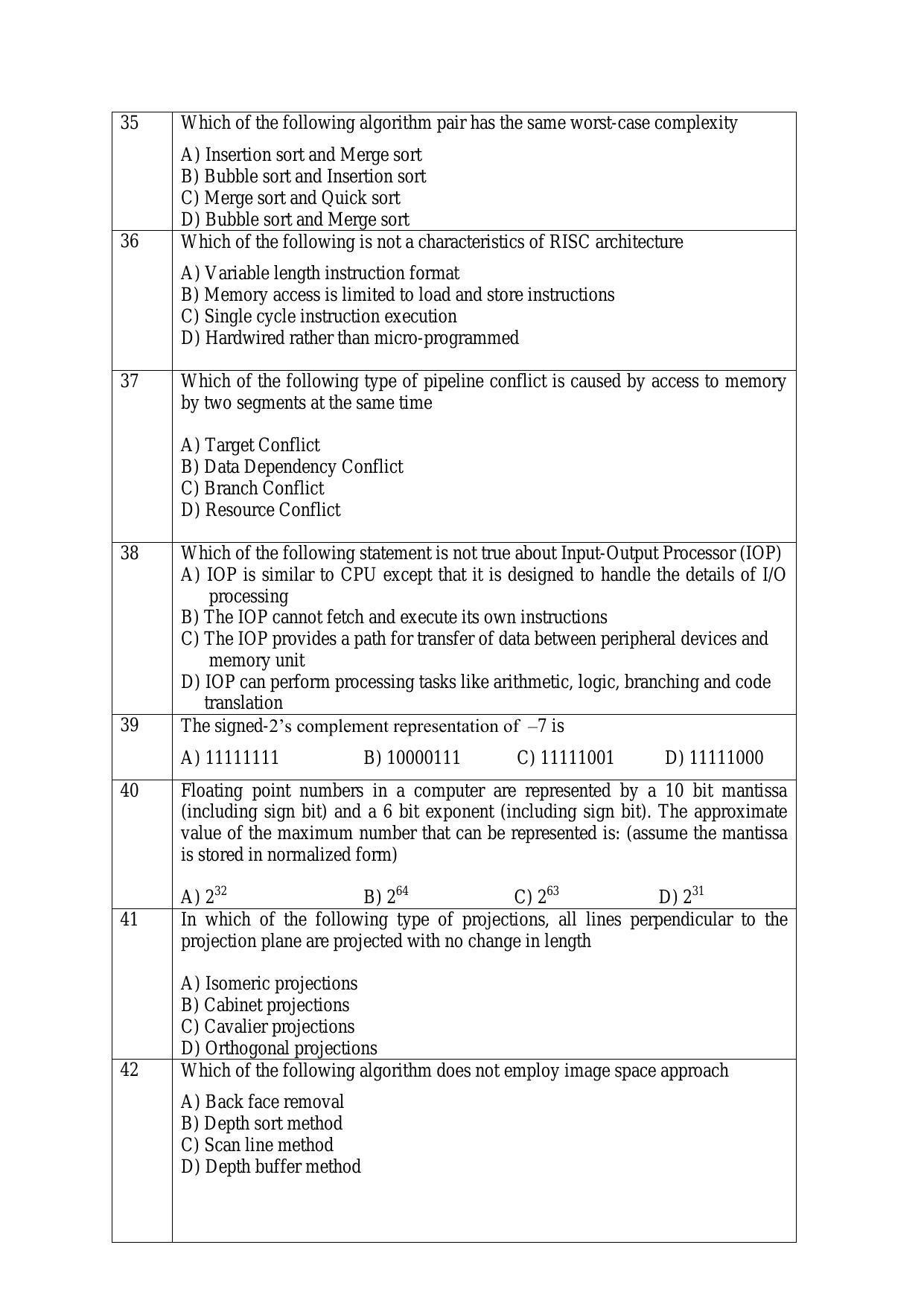 PU MPET Biotechnology Engineering 2016 Question Paper - Page 49