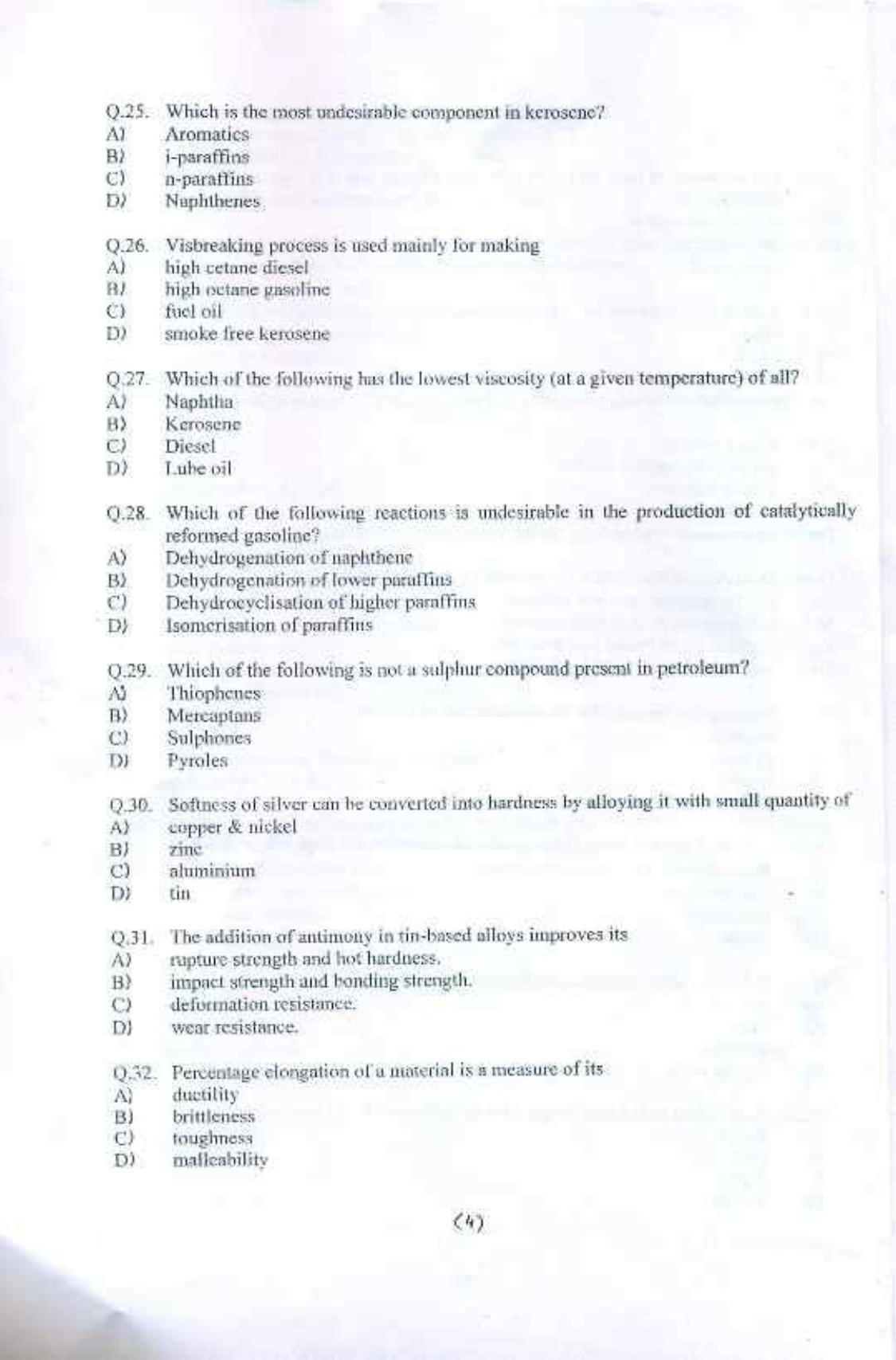 PU MPET Biotechnology Engineering 2016 Question Paper - Page 74