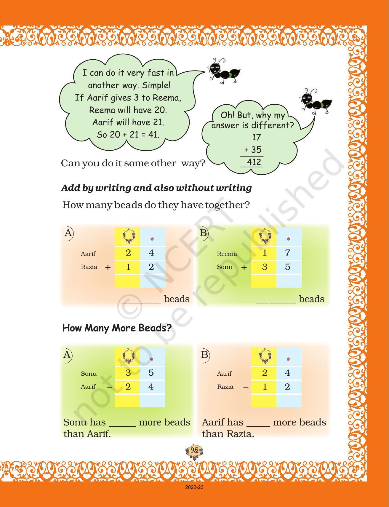 NCERT Book for Class 2 Maths Chapter 12-Give and Take - Page 6