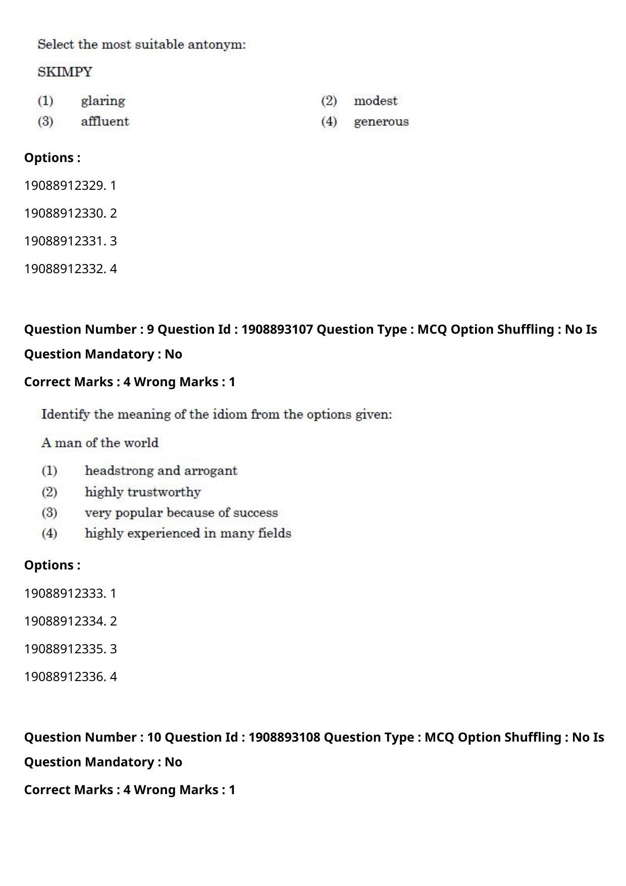 CUET PG 2021 PGQP17 Question Paper - Page 6