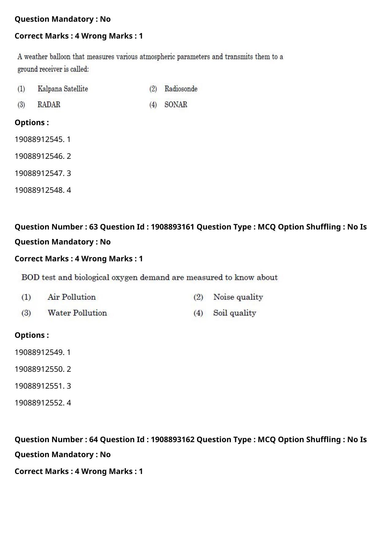 CUET PG 2021 PGQP17 Question Paper - Page 31