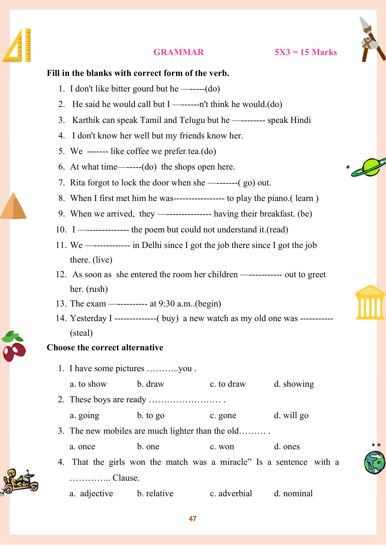 CGBSE Board Class 9 Question Bank - Page 48