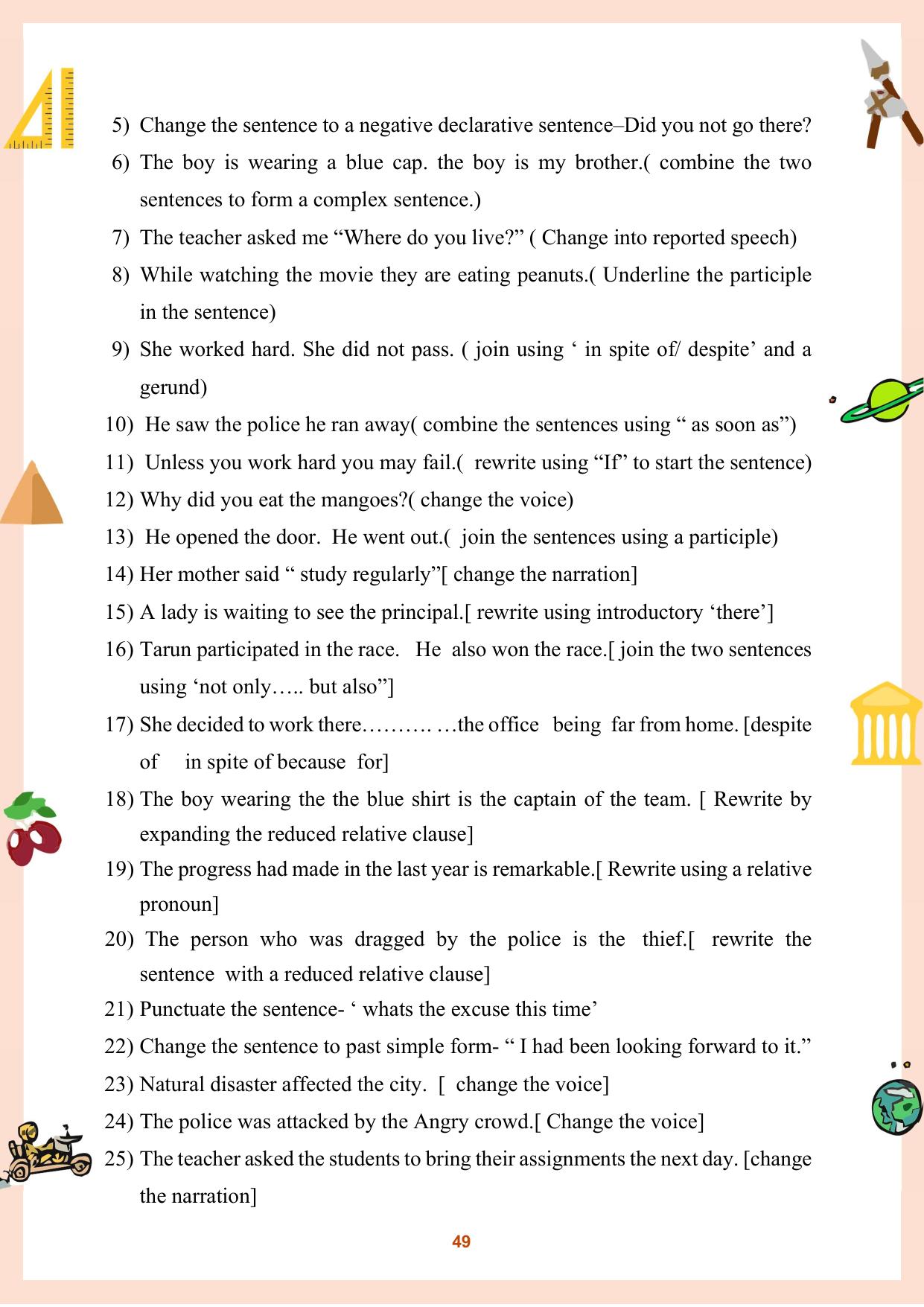 CGBSE Board Class 9 Question Bank - Page 50