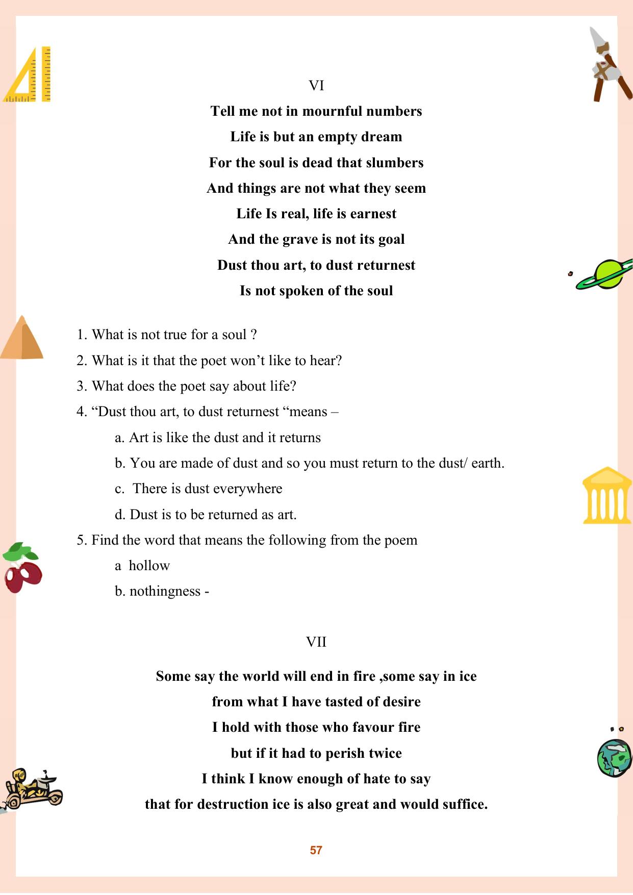CGBSE Board Class 9 Question Bank - Page 58