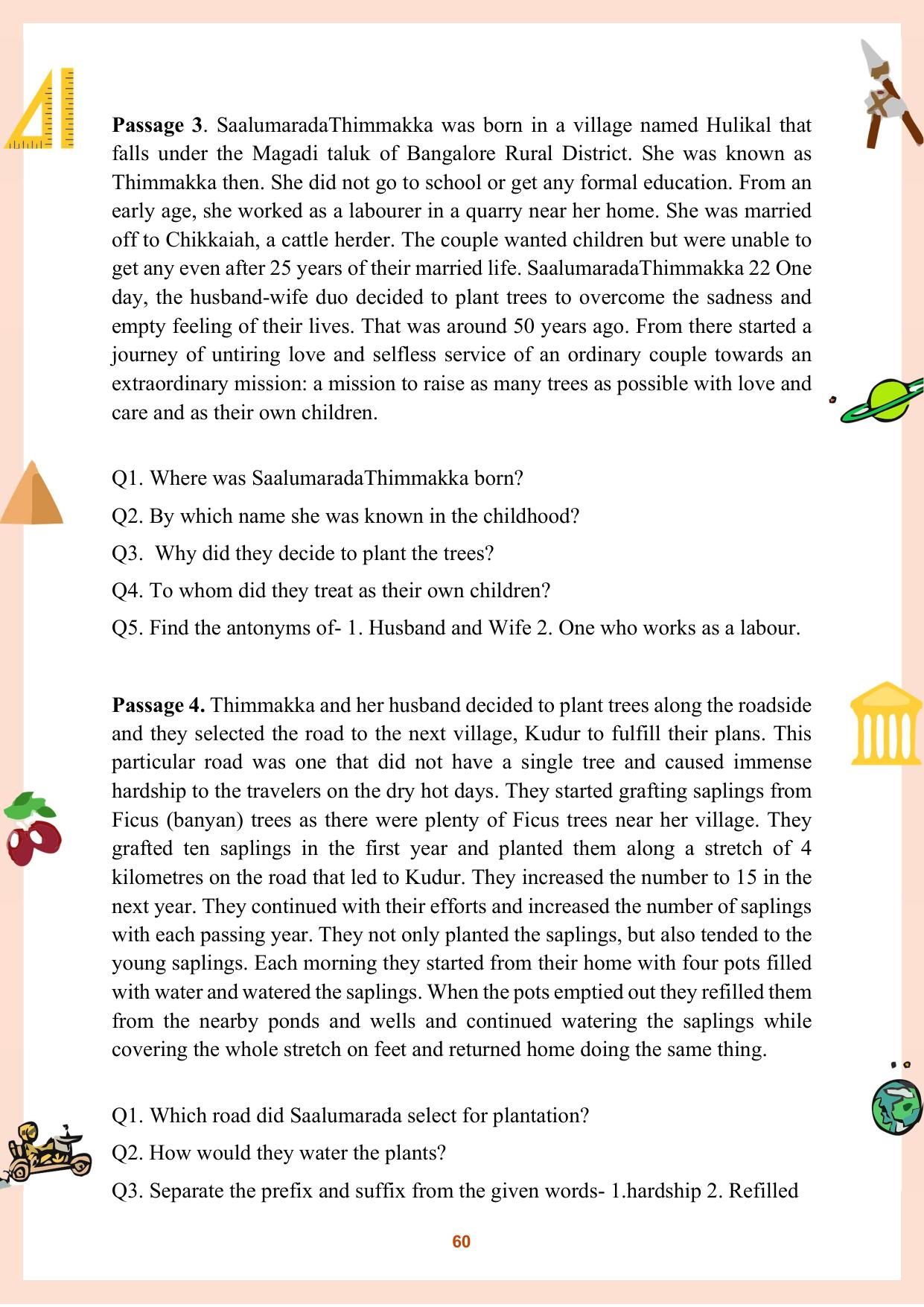 CGBSE Board Class 9 Question Bank - Page 61