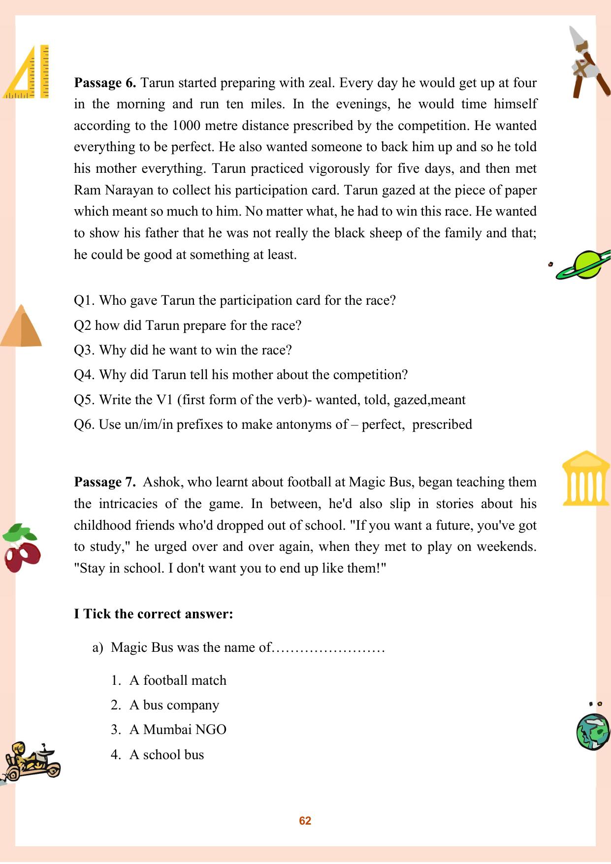 CGBSE Board Class 9 Question Bank - Page 63