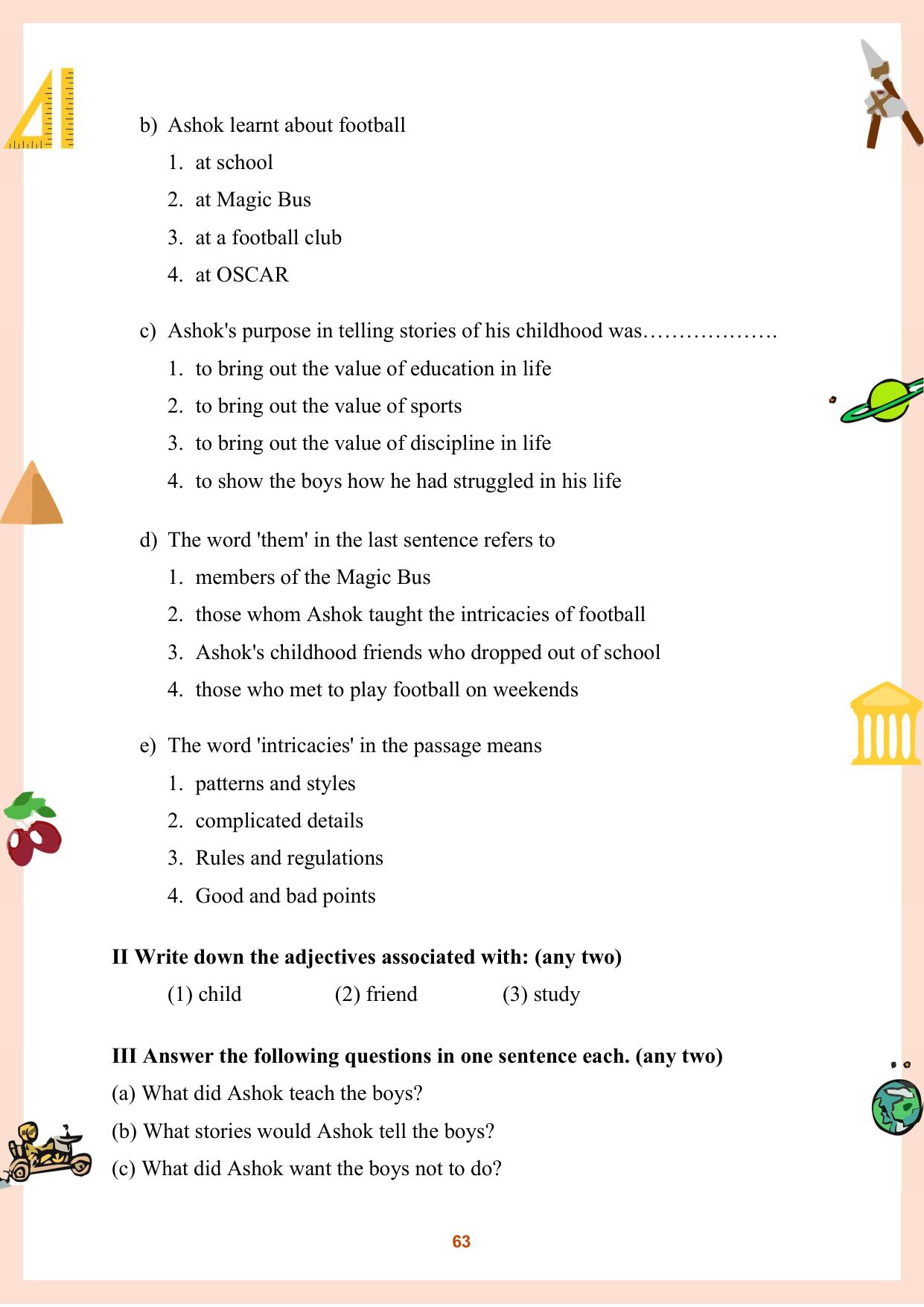 CGBSE Board Class 9 Question Bank - Page 64