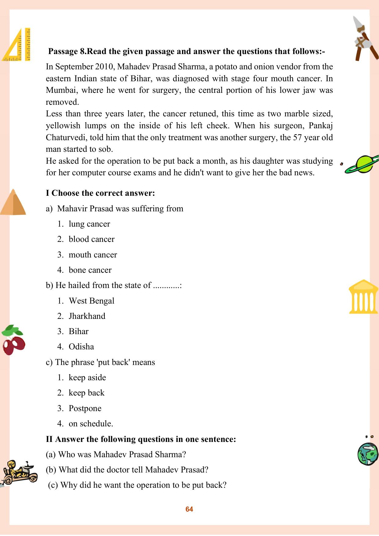 CGBSE Board Class 9 Question Bank - Page 65
