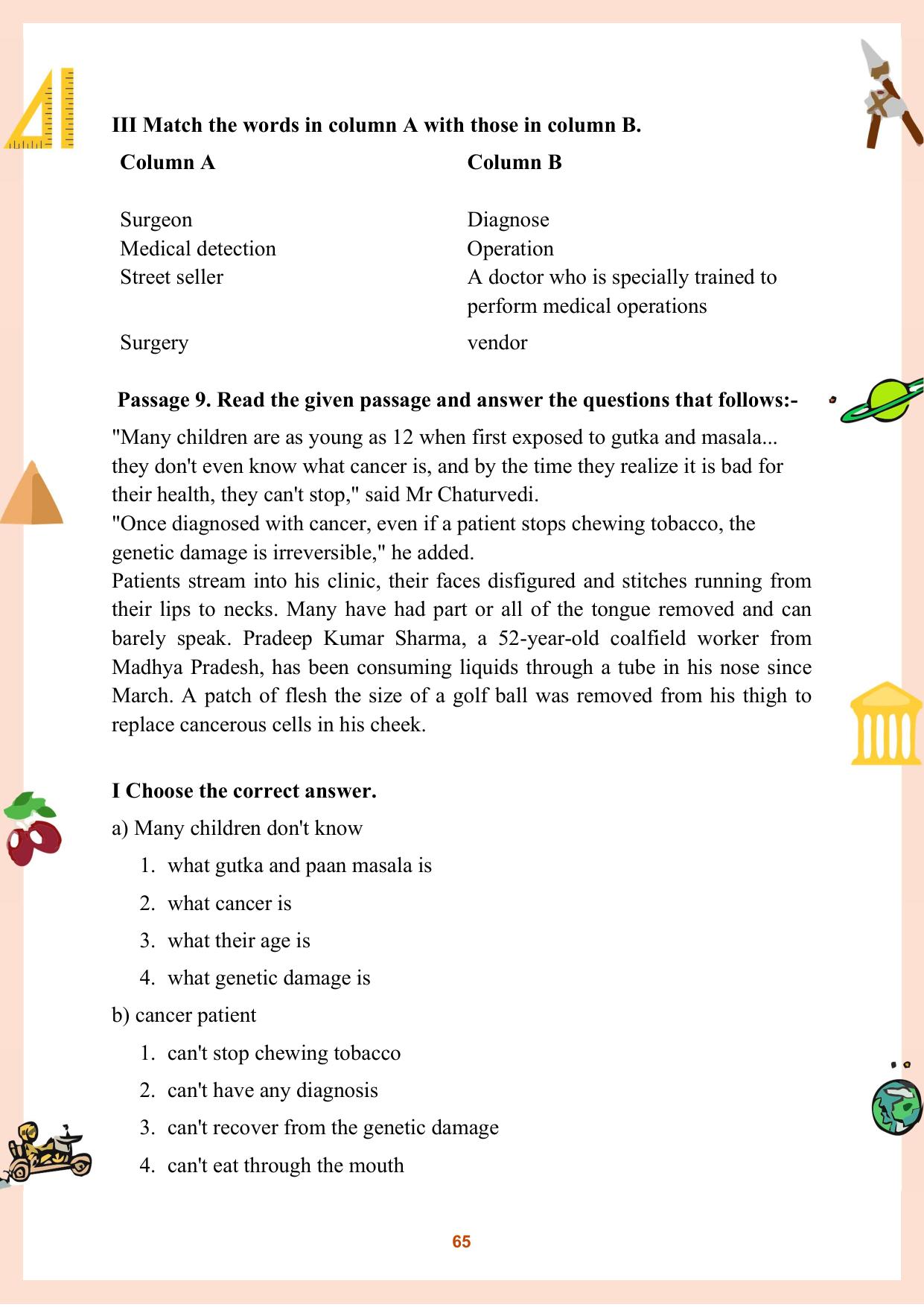 CGBSE Board Class 9 Question Bank - Page 66