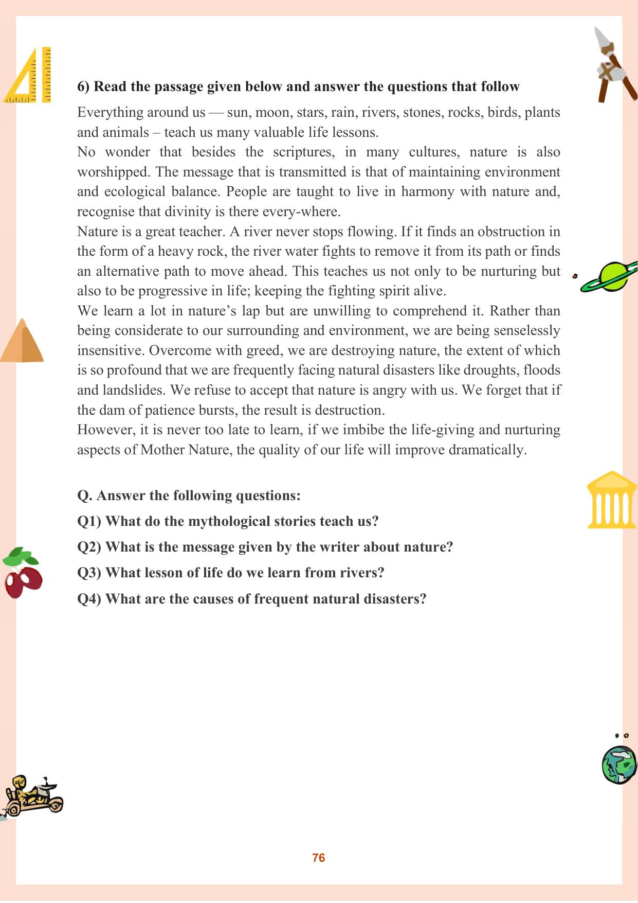 CGBSE Board Class 9 Question Bank - Page 77