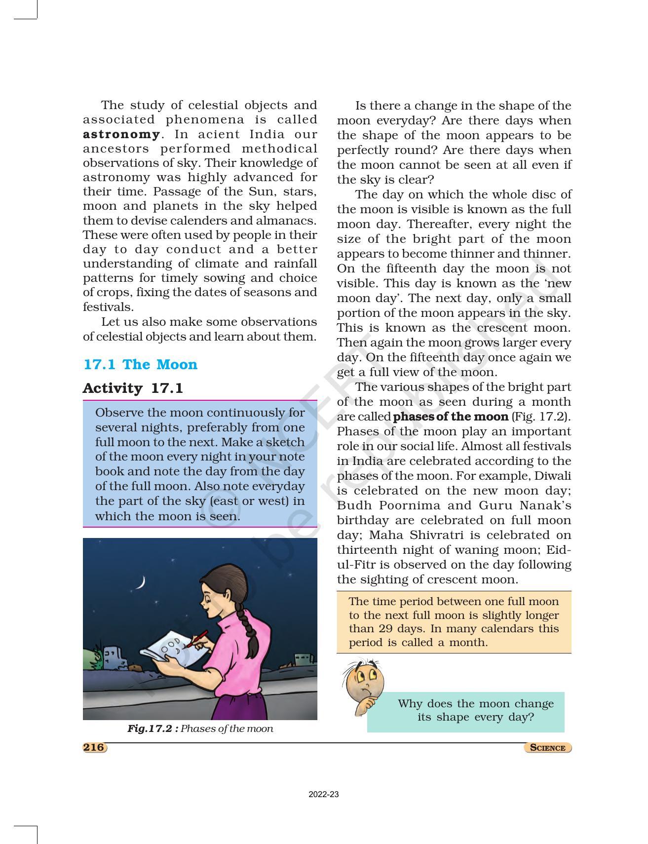 NCERT Book for Class 8 Science Chapter 17 Stars and the Solar System - Page 2